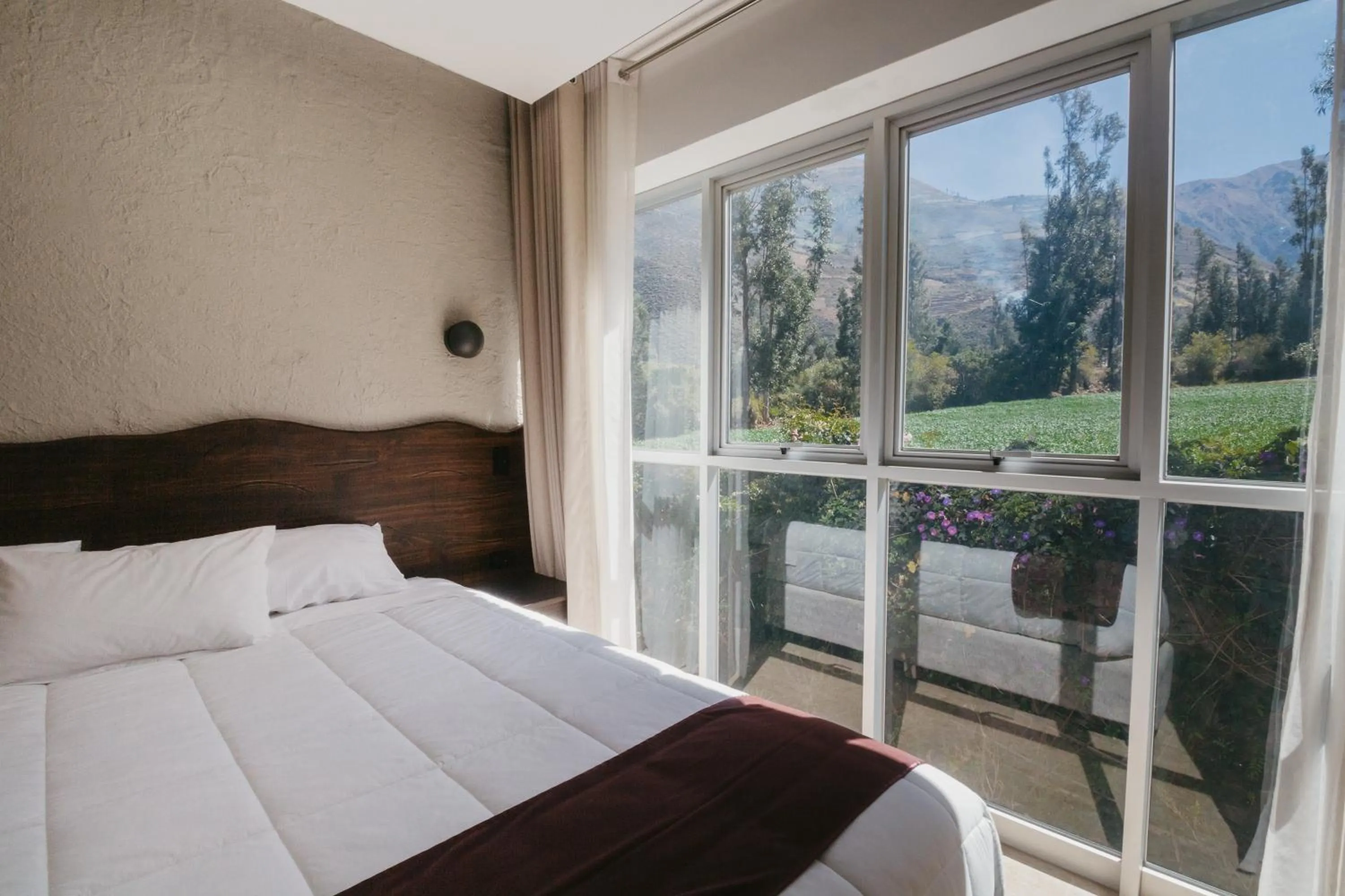 Bed in Hacienda del Valle Sagrado