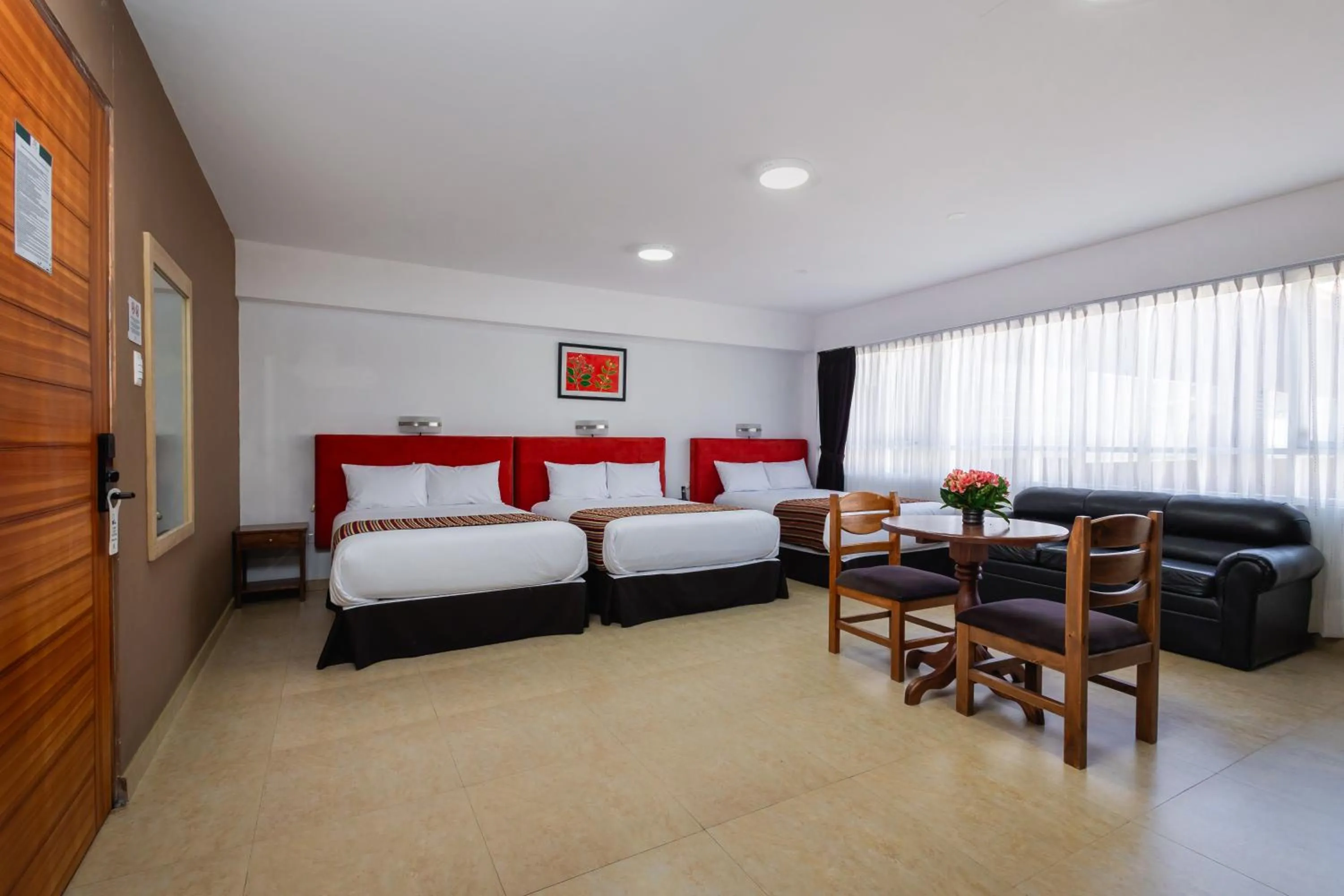 Bed in Hacienda del Valle Sagrado