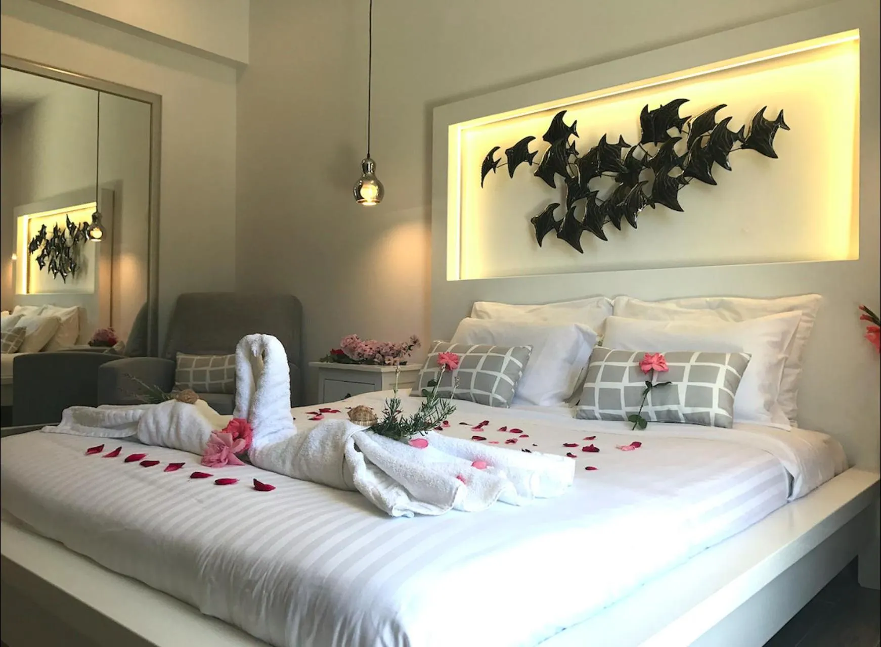 Bedroom in IONIAN SUITES by Bruskos