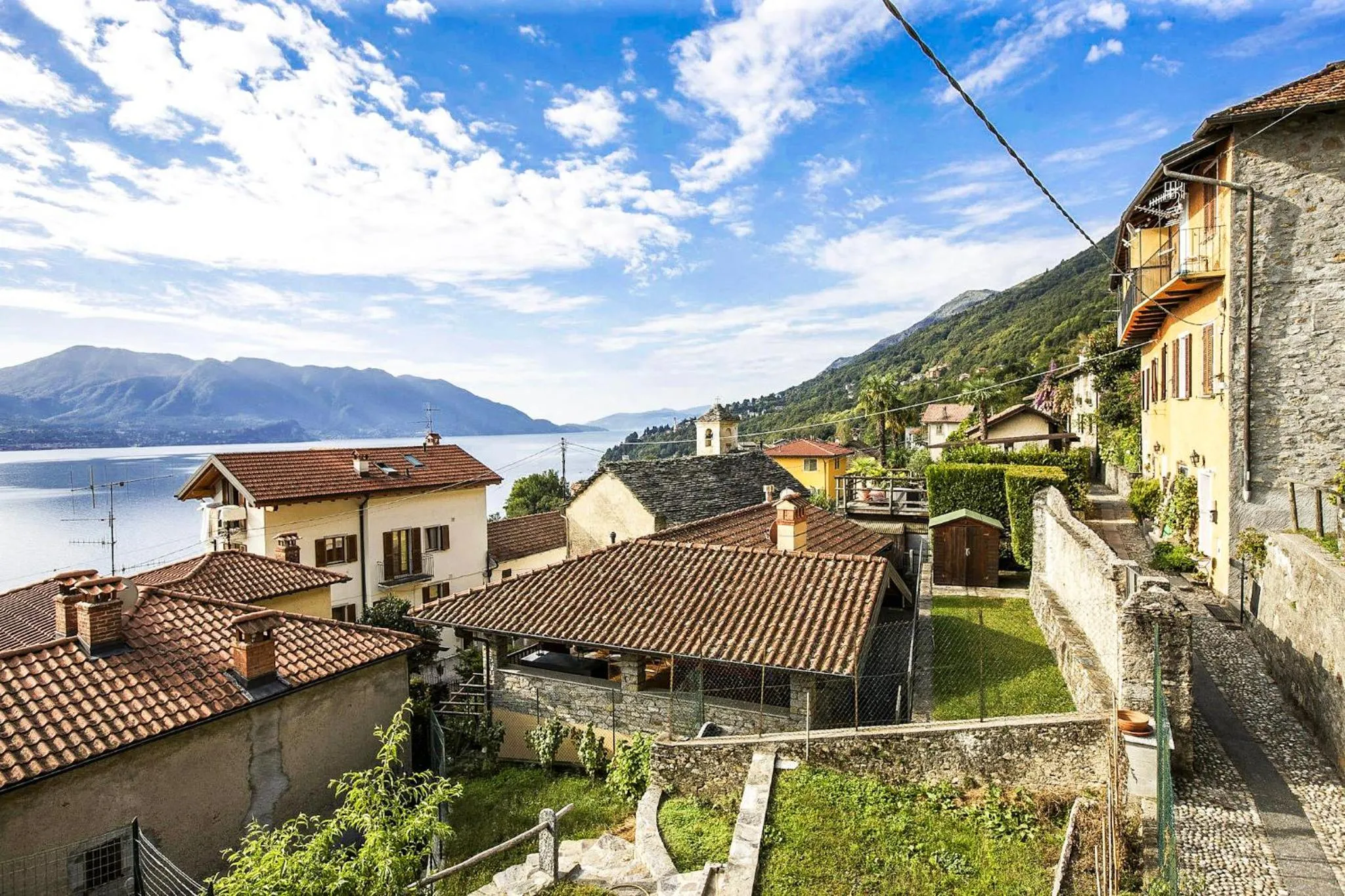 Lake view in Casa Lumaca