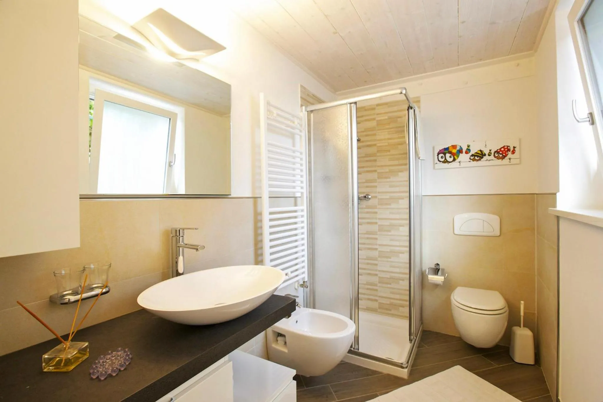 Shower in Casa Lumaca