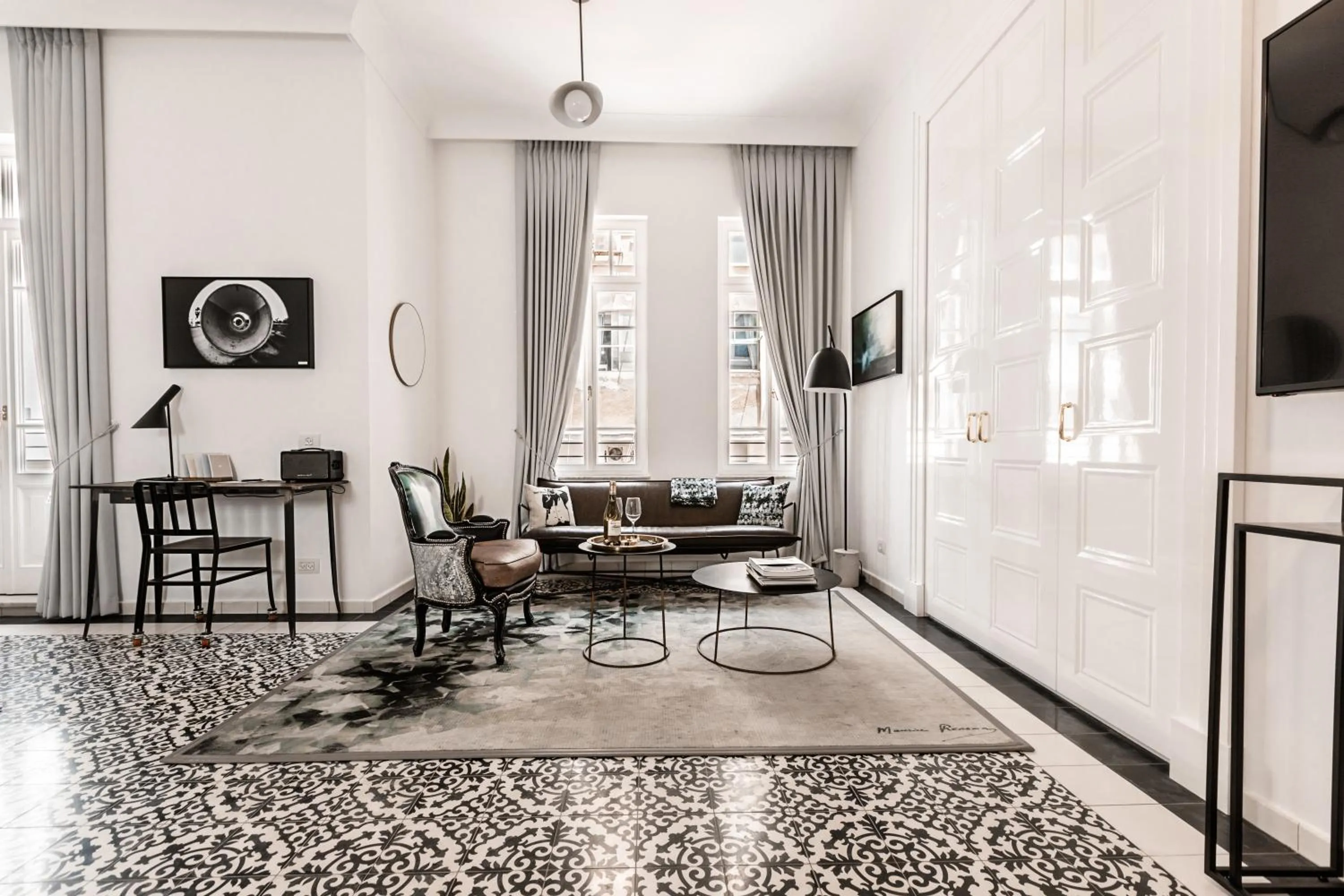 Living room in Renoma