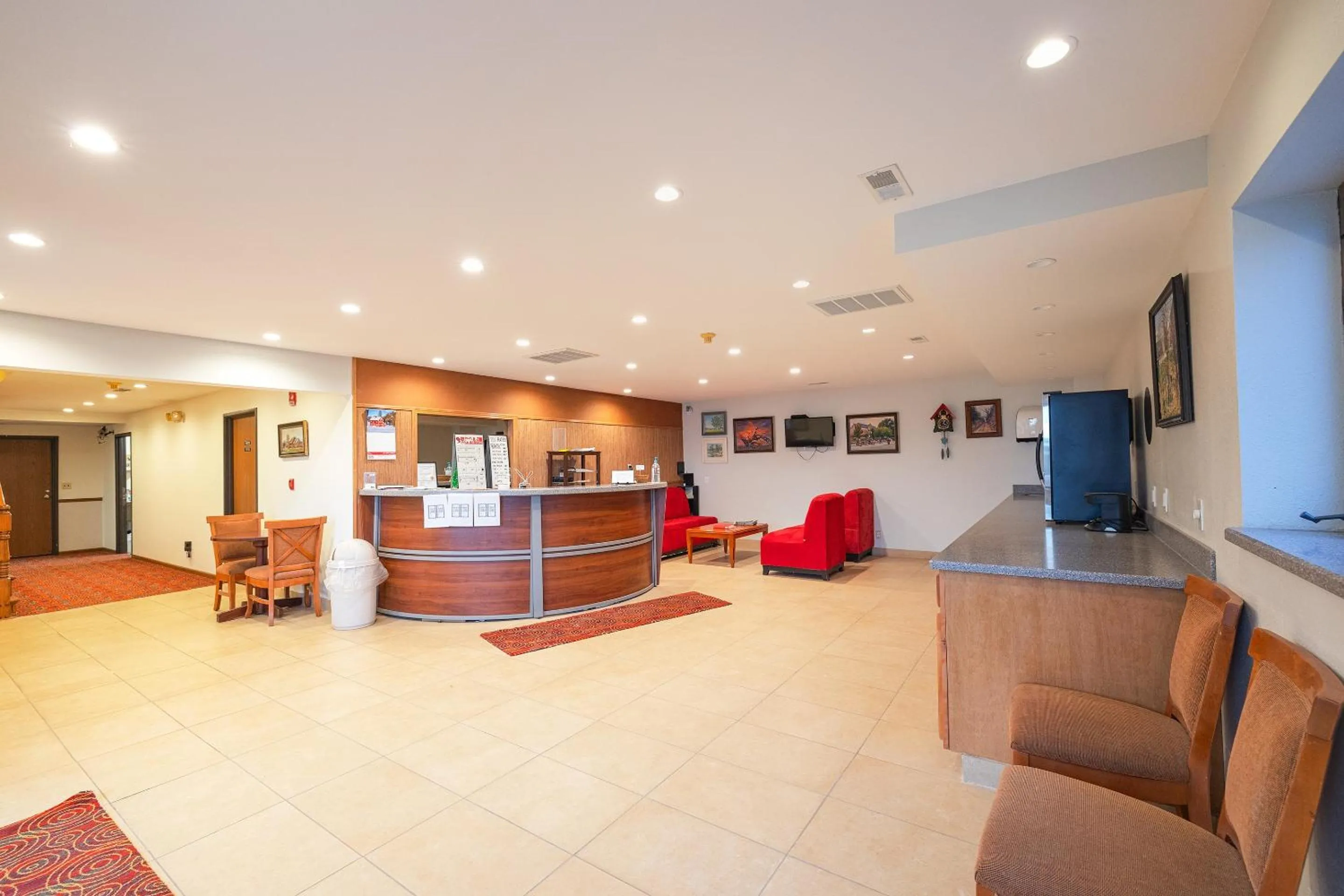 Lobby or reception in Harlan Inn and Suites By OYO Harlan