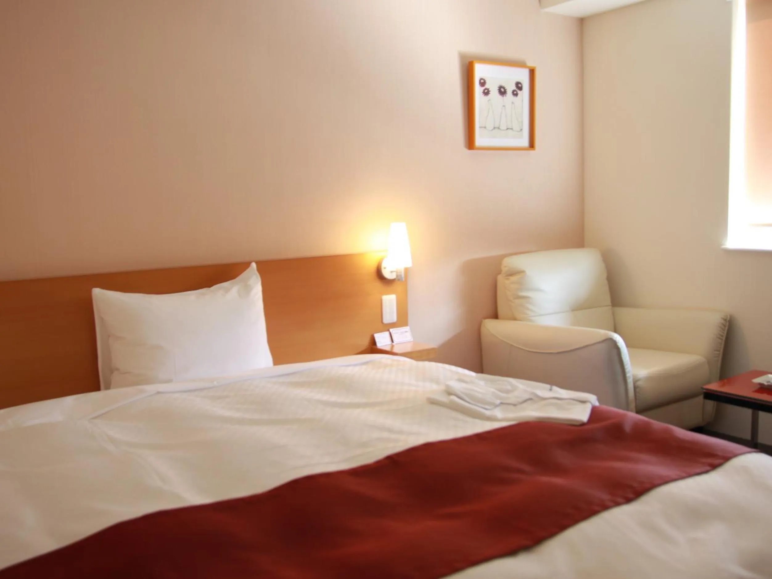 Bed in Kurume Hotel Esprit