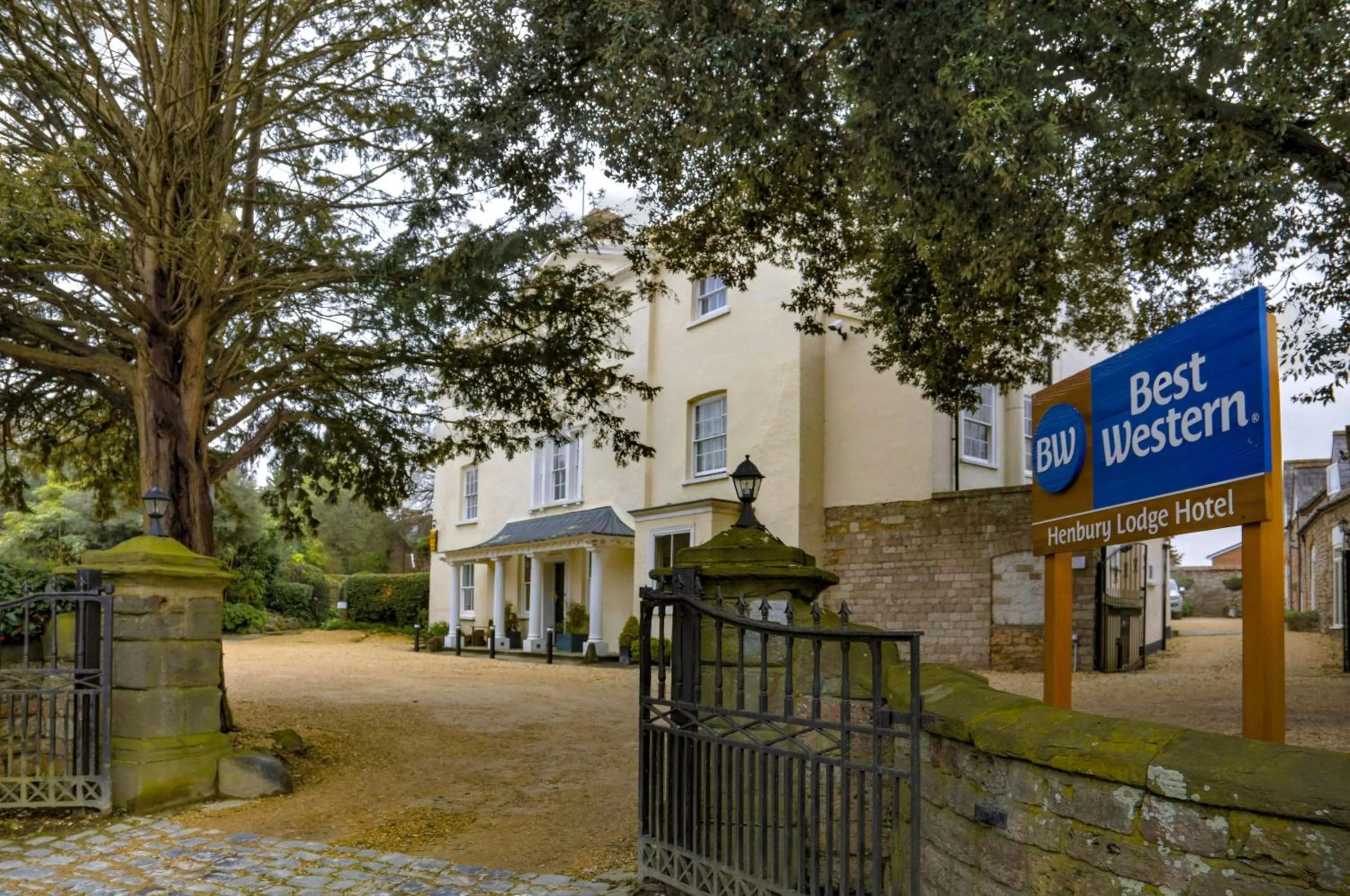 Property building in Best Western Henbury Lodge Hotel