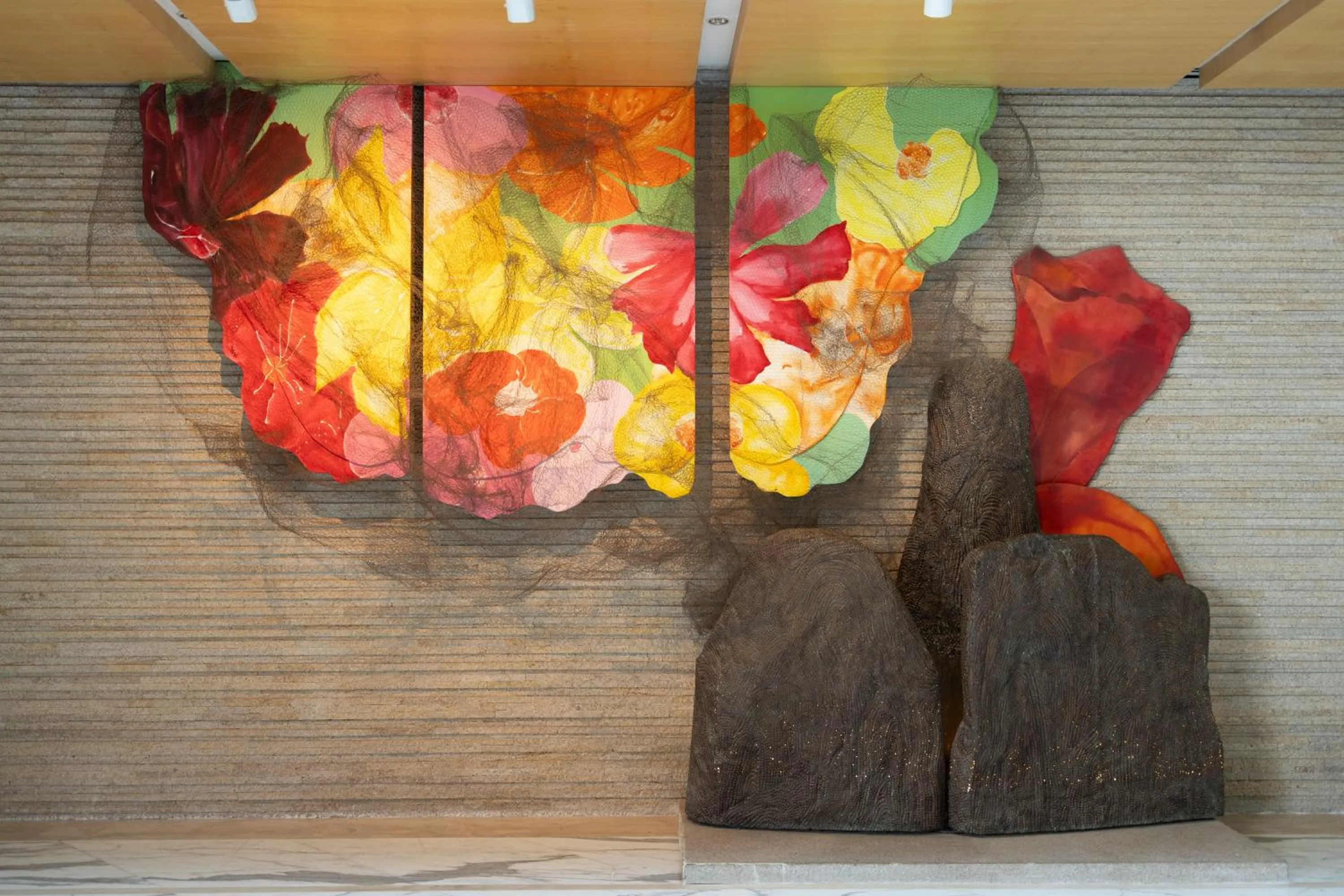 Decorative detail in Hyatt Regency Chennai