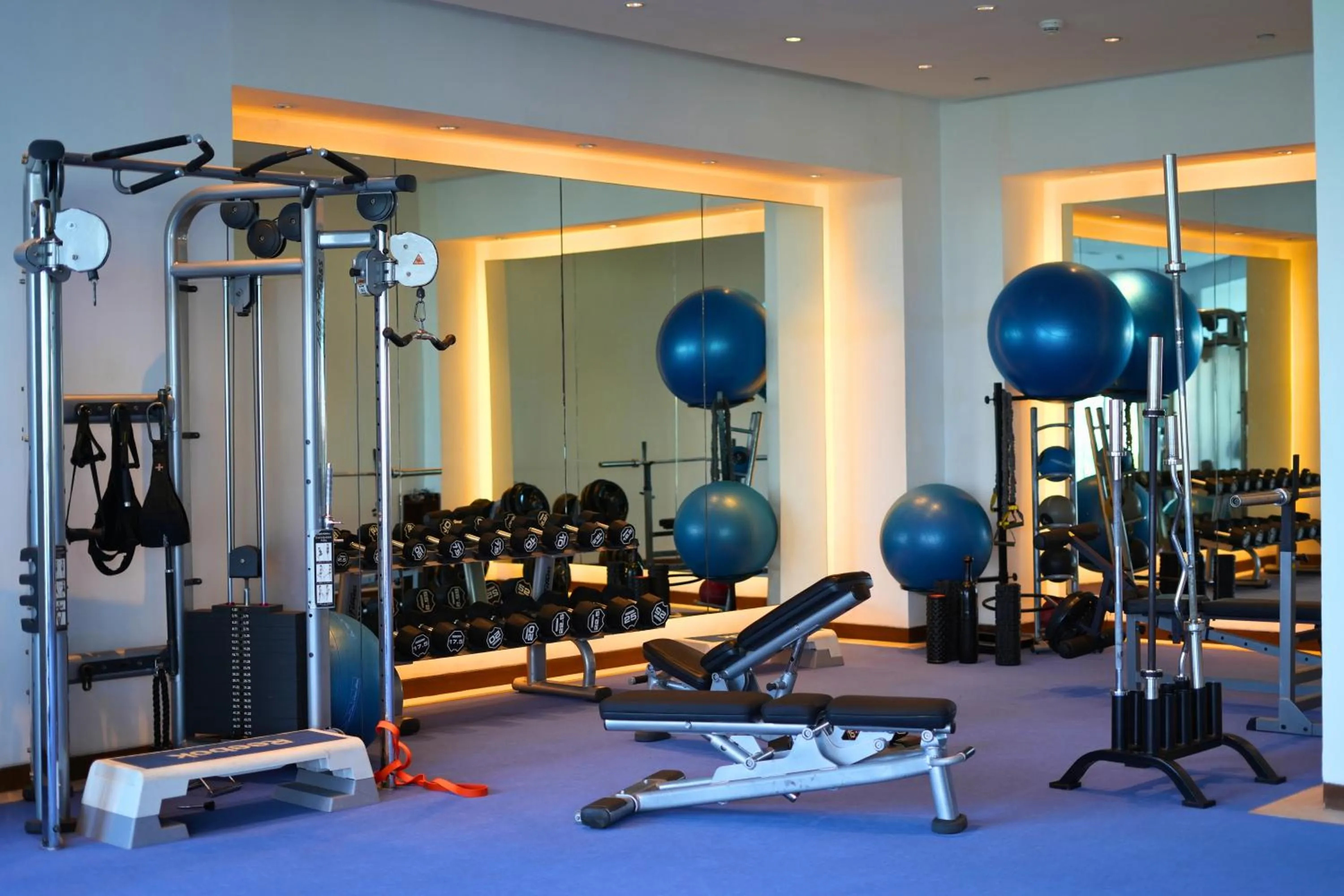 Fitness centre/facilities in Hyatt Regency Chennai