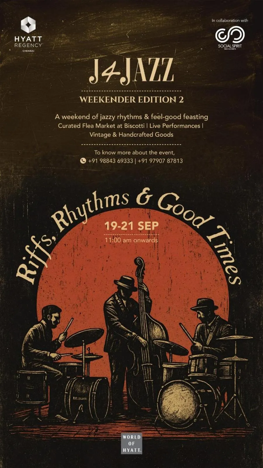 Restaurant/places to eat in Hyatt Regency Chennai