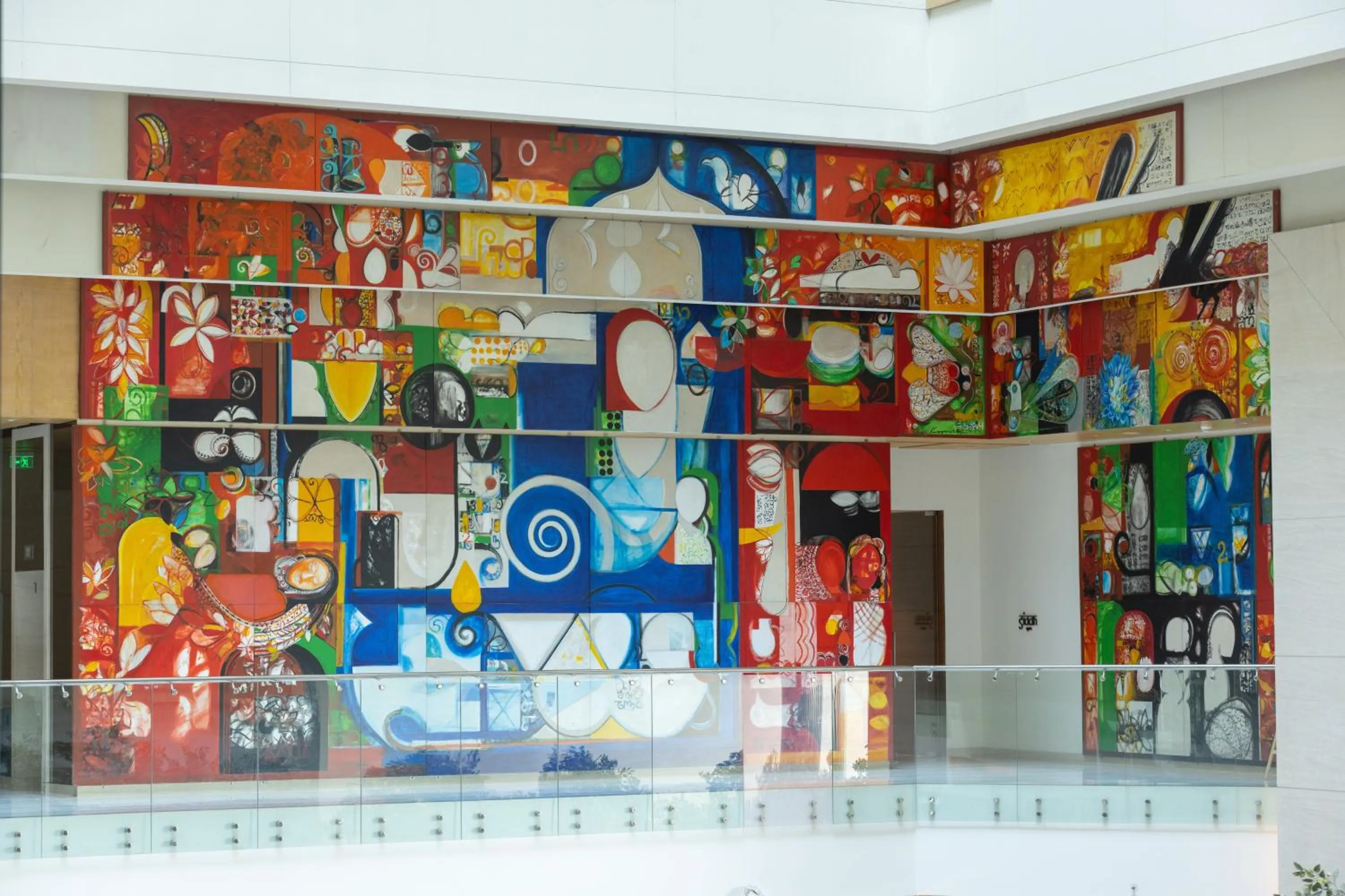 Decorative detail in Hyatt Regency Chennai