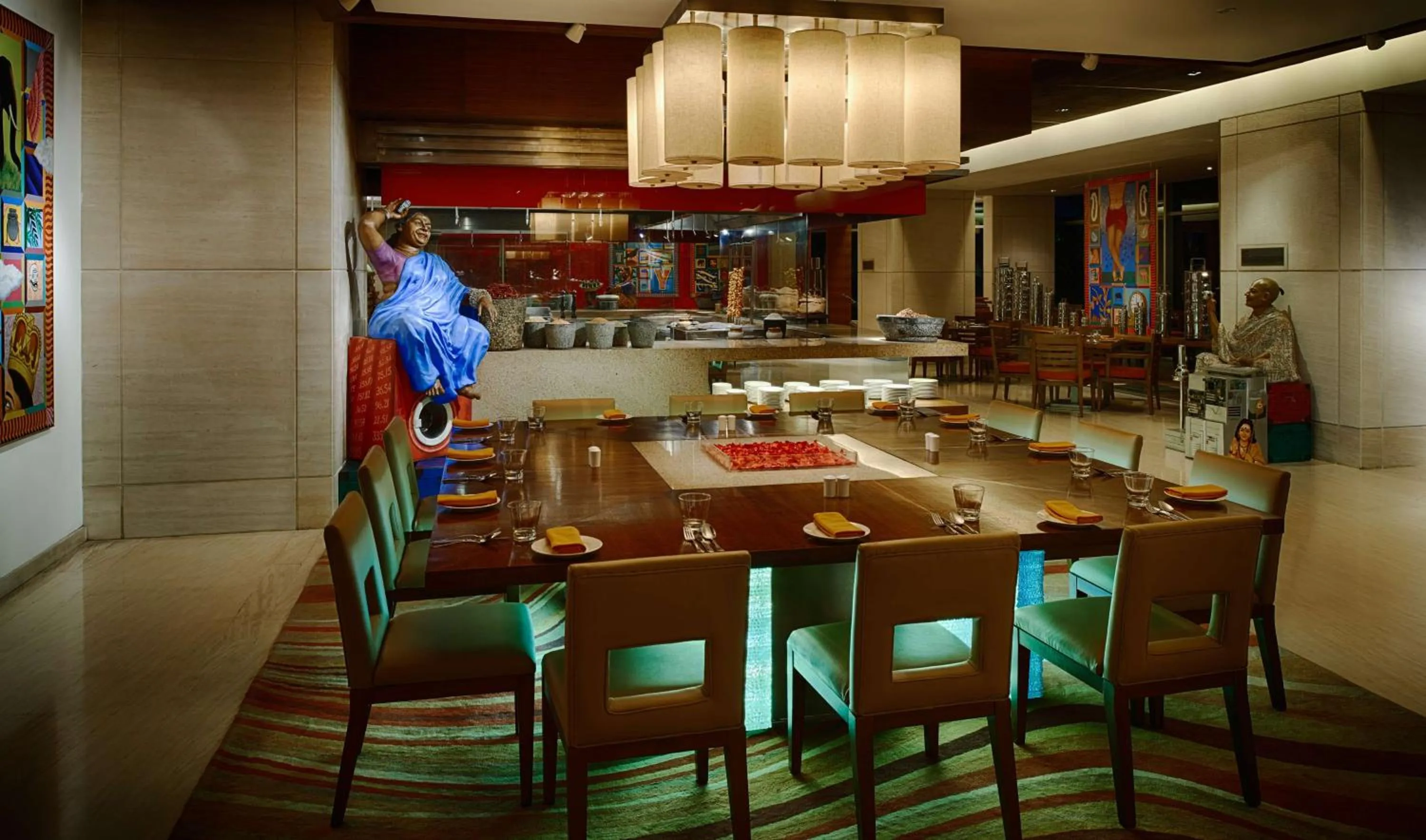 Restaurant/places to eat in Hyatt Regency Chennai