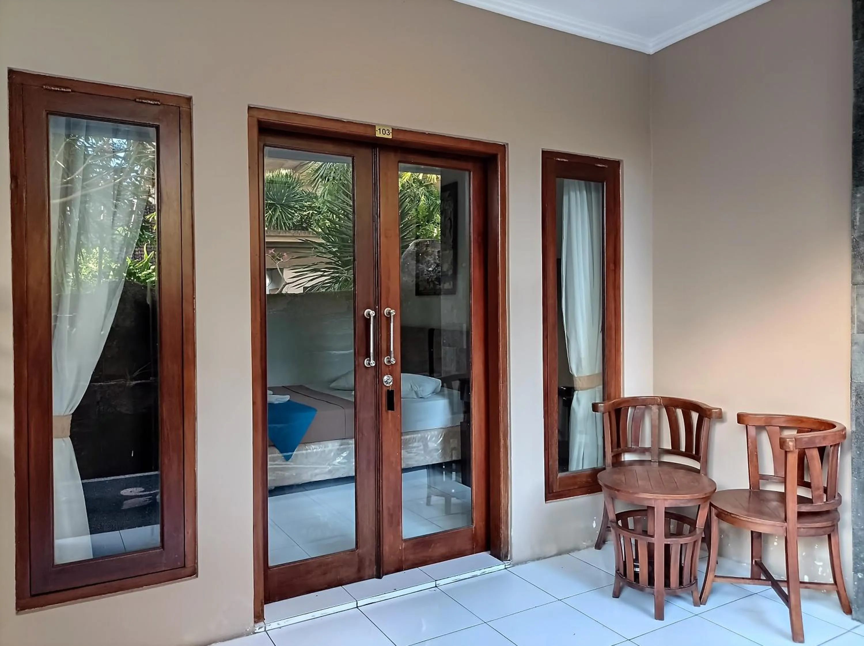 Balcony/Terrace in Sapta Petala Hotel