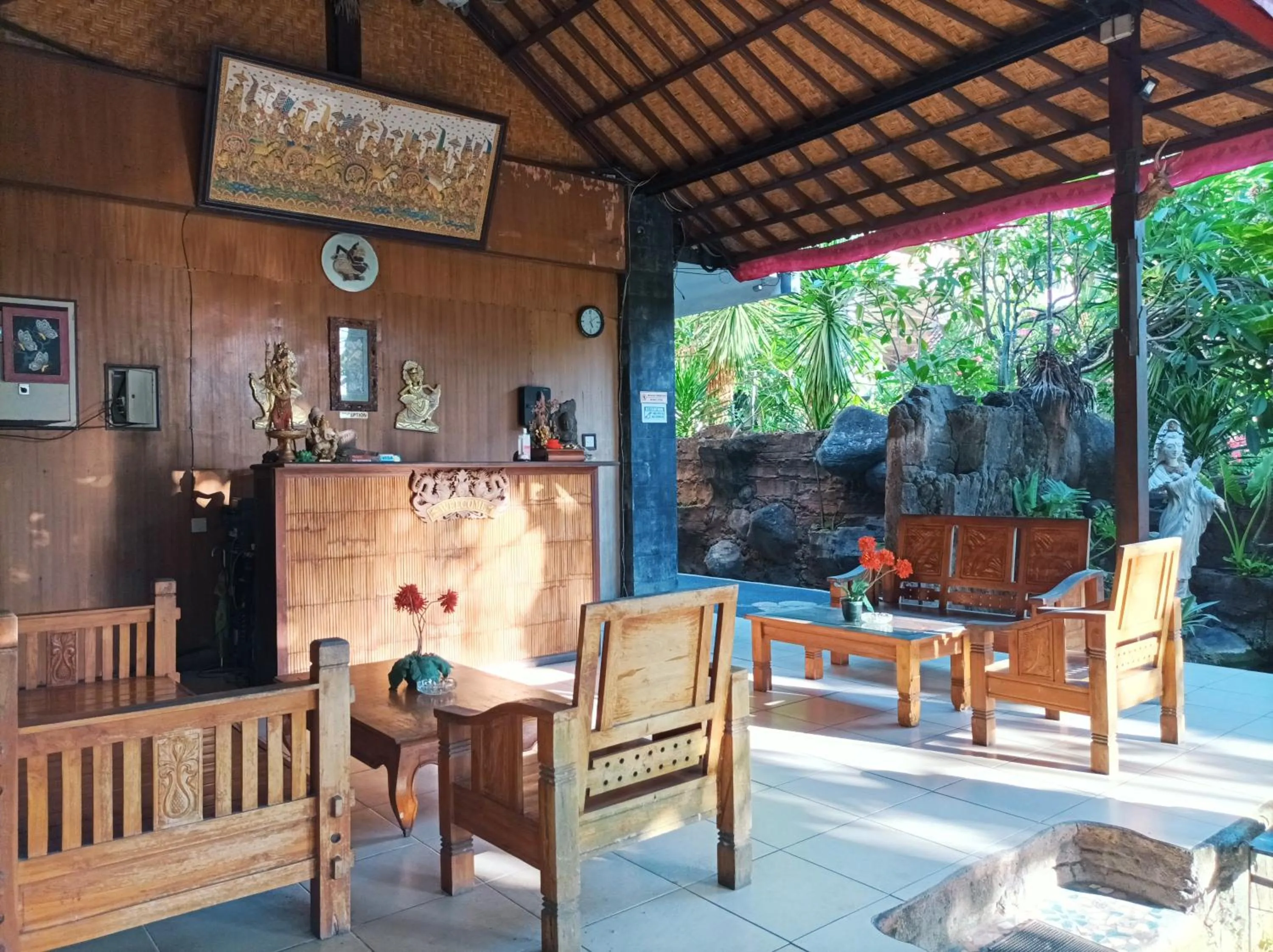 Lobby or reception in Sapta Petala Hotel