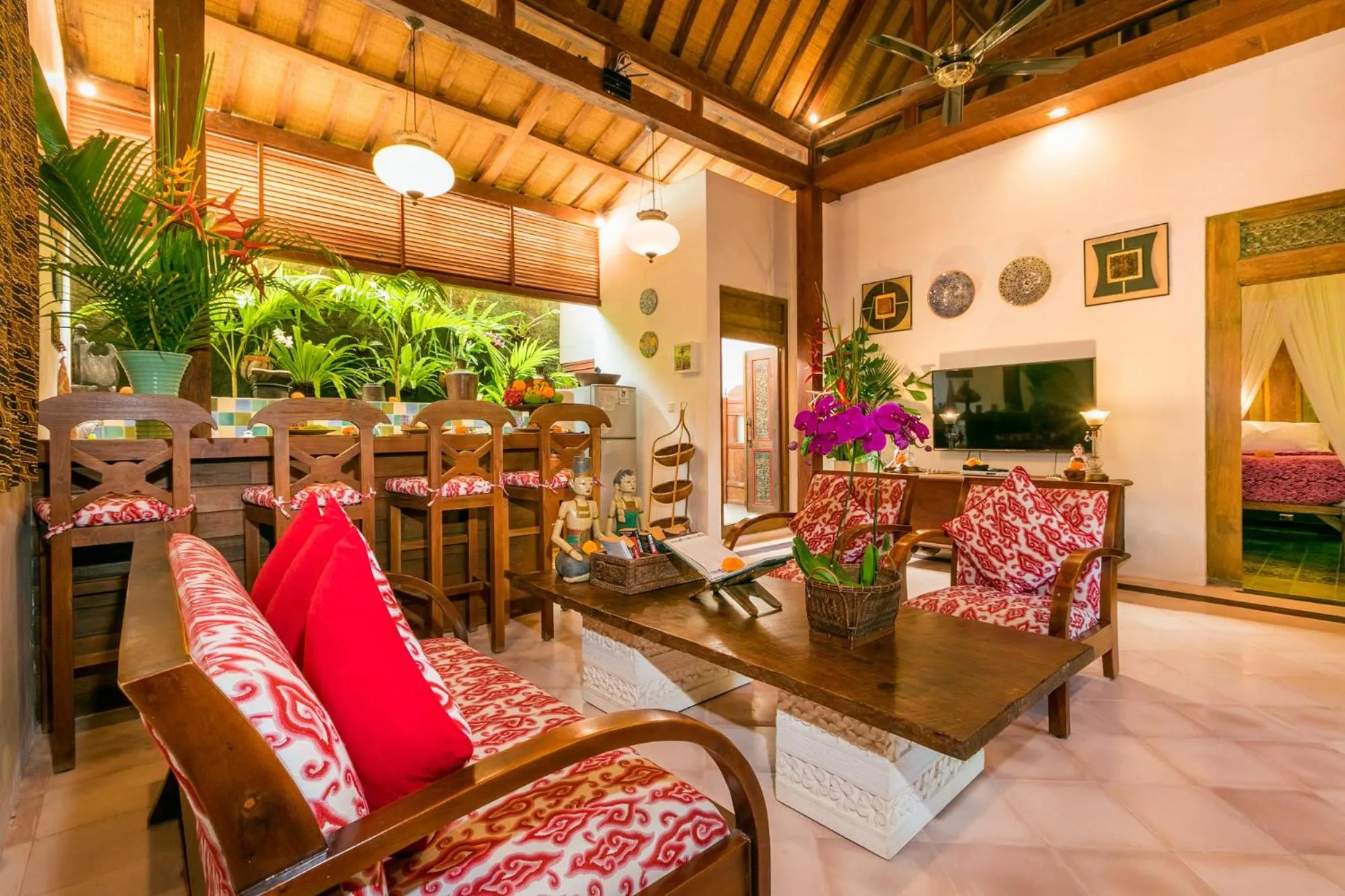 Living room in Villa Kampung Kecil Boutique Hotel