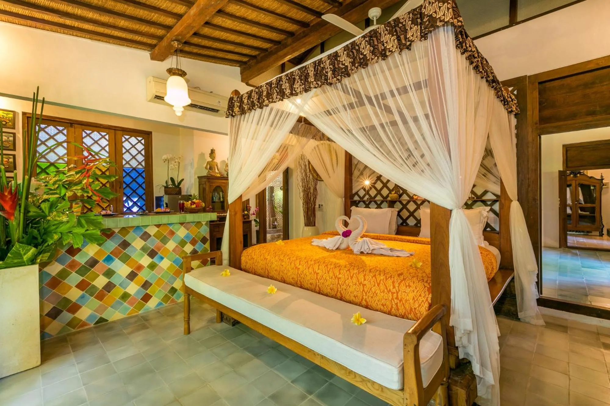 Bedroom, Bed in Villa Kampung Kecil Boutique Hotel