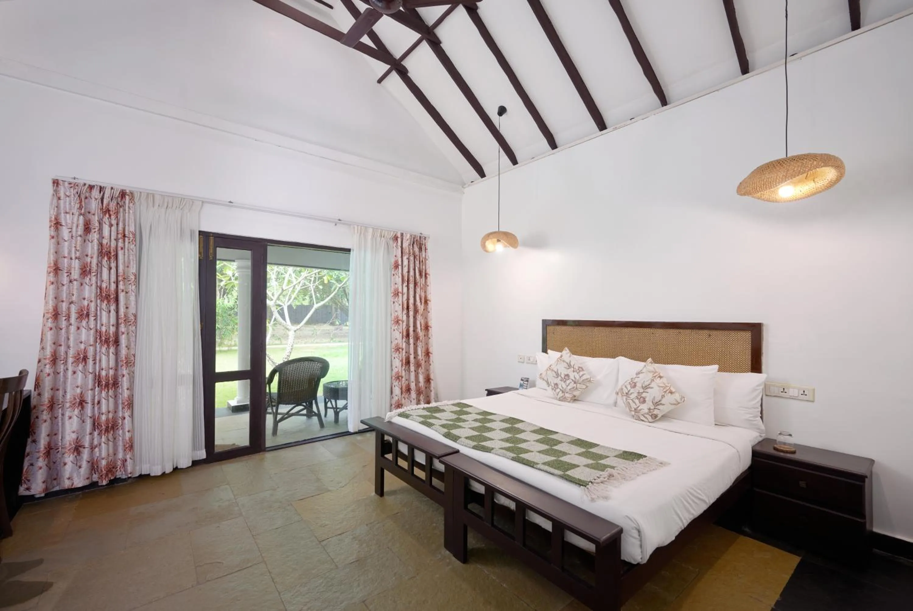 Bedroom, Bed in Seclude Kerala, Marari Sands