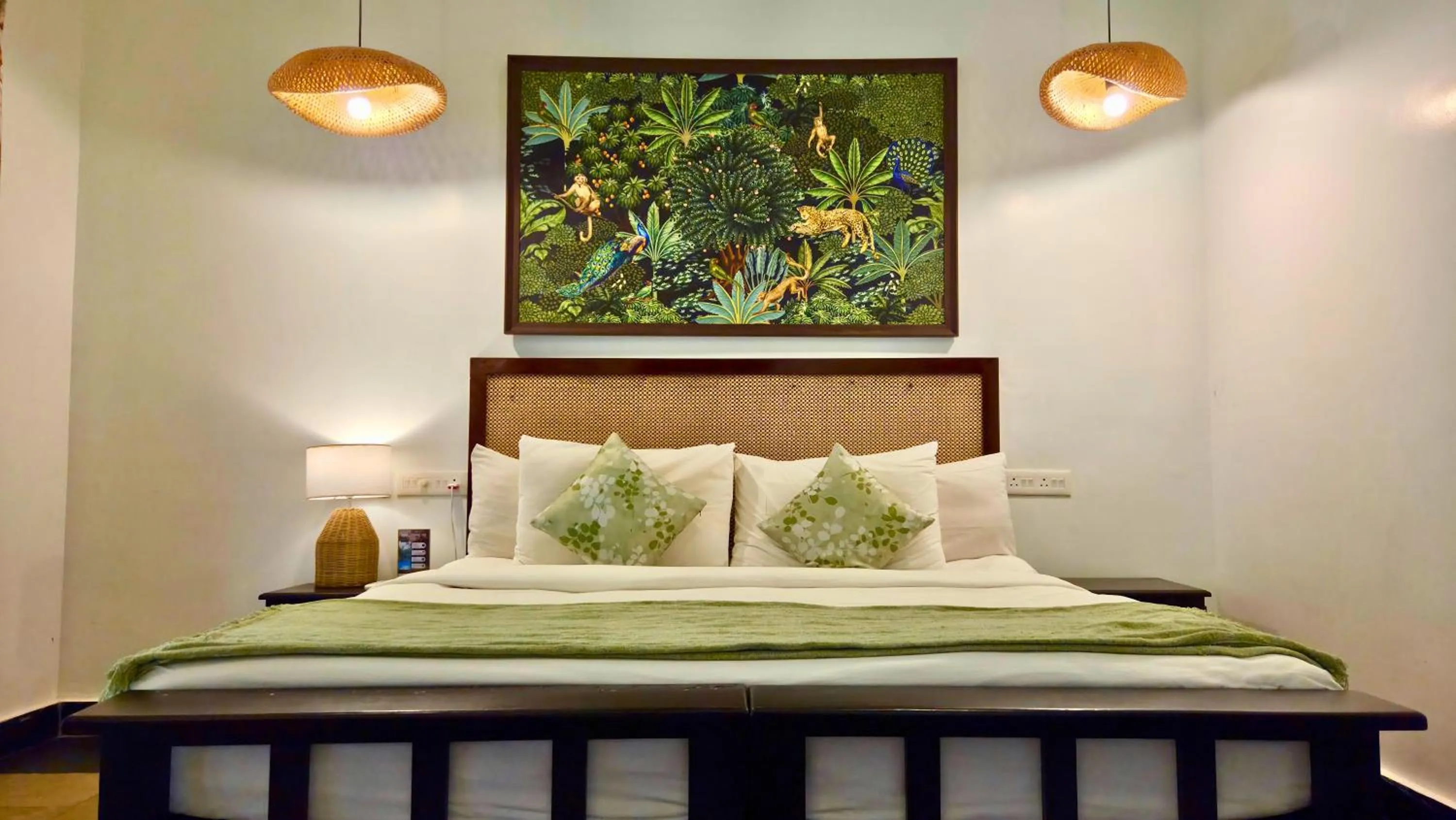 Bed in Seclude Kerala, Marari Sands