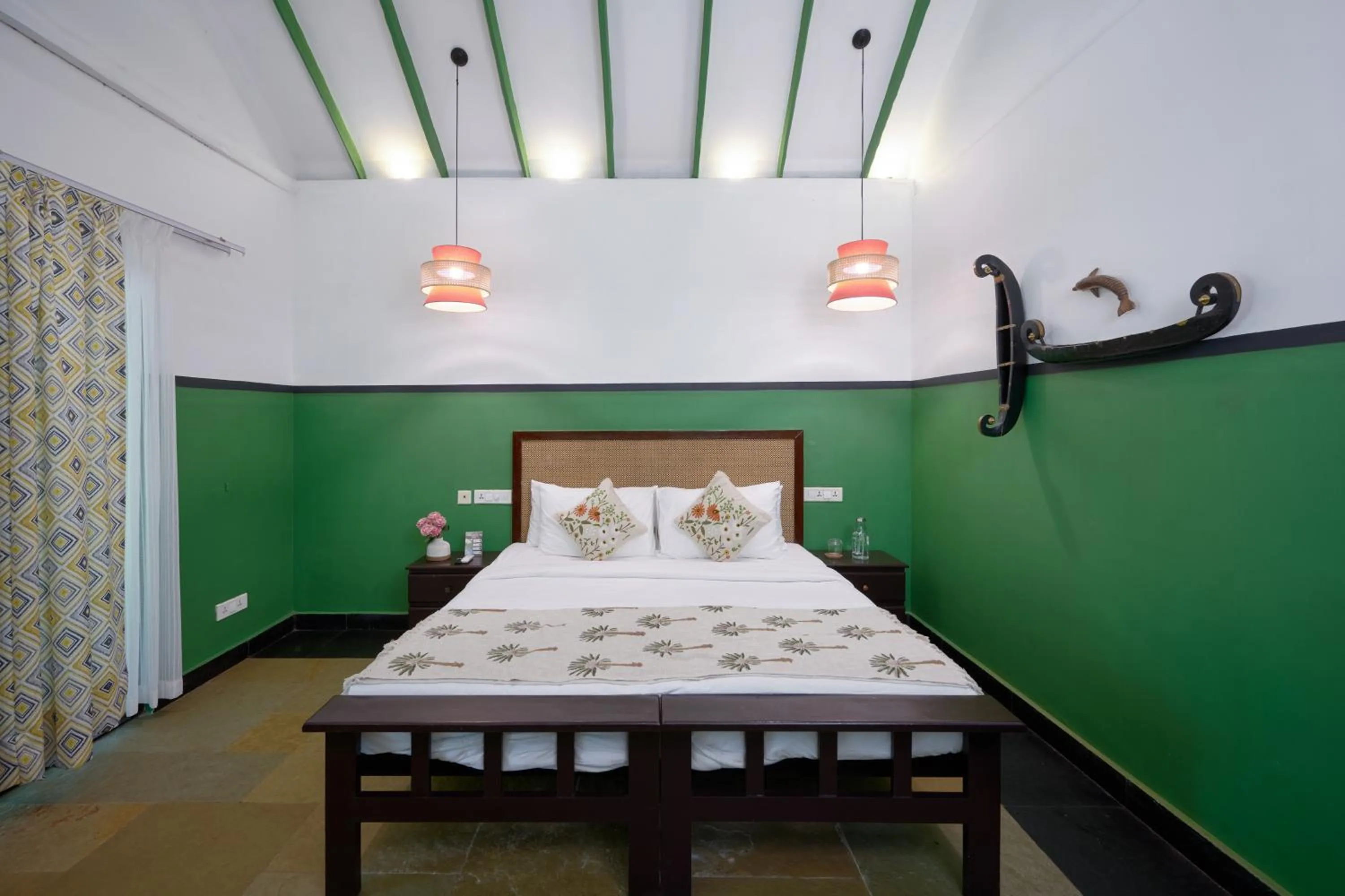 Bed in Seclude Kerala, Marari Sands