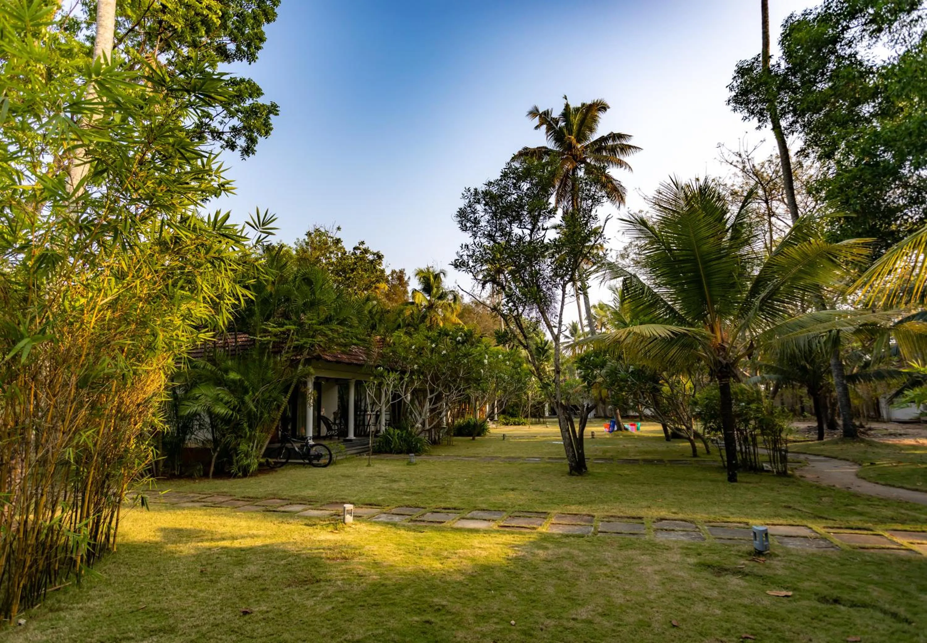 Garden in Seclude Kerala, Marari Sands