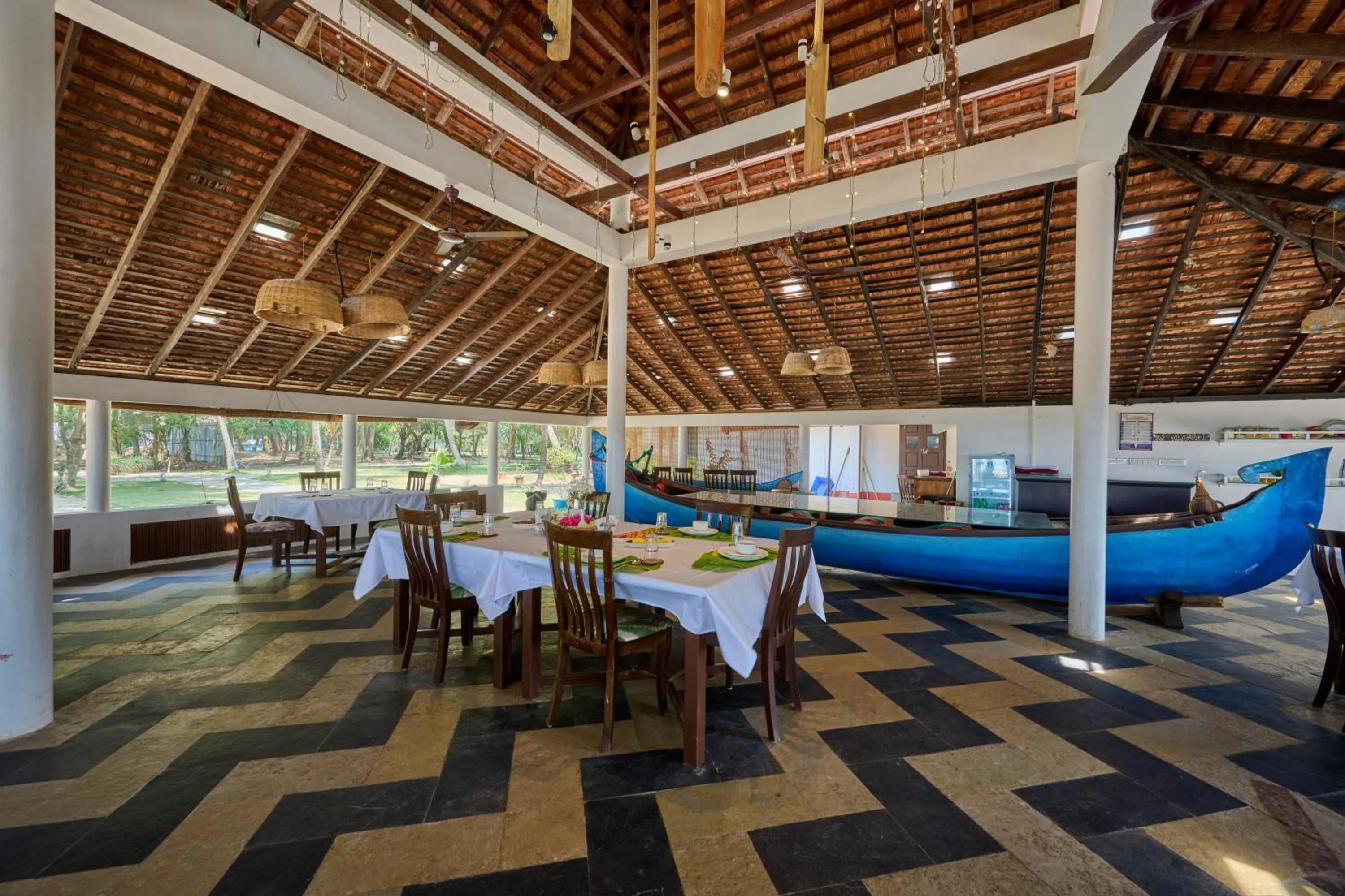 Dining area in Seclude Kerala, Marari Sands