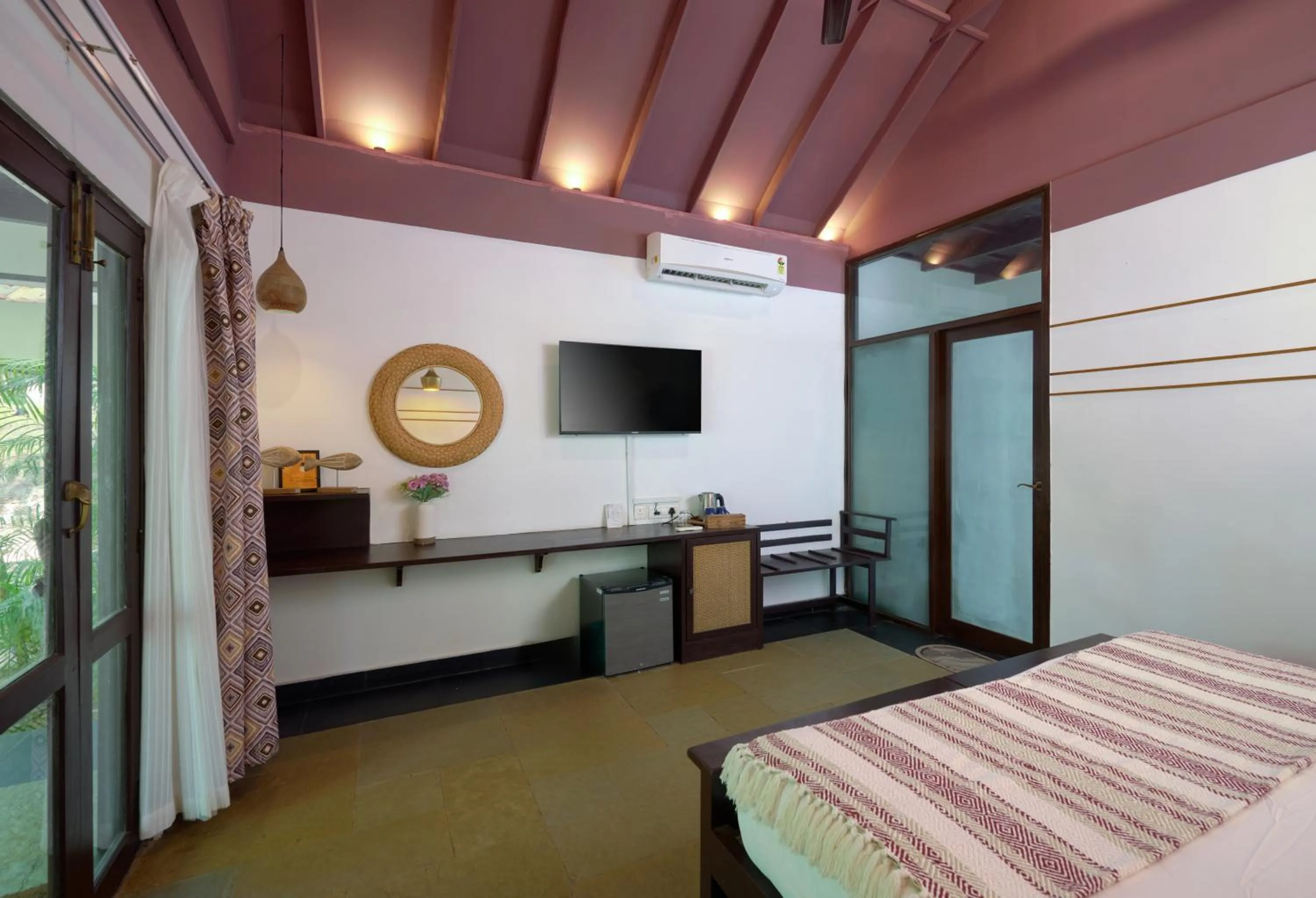 Bed in Seclude Kerala, Marari Sands