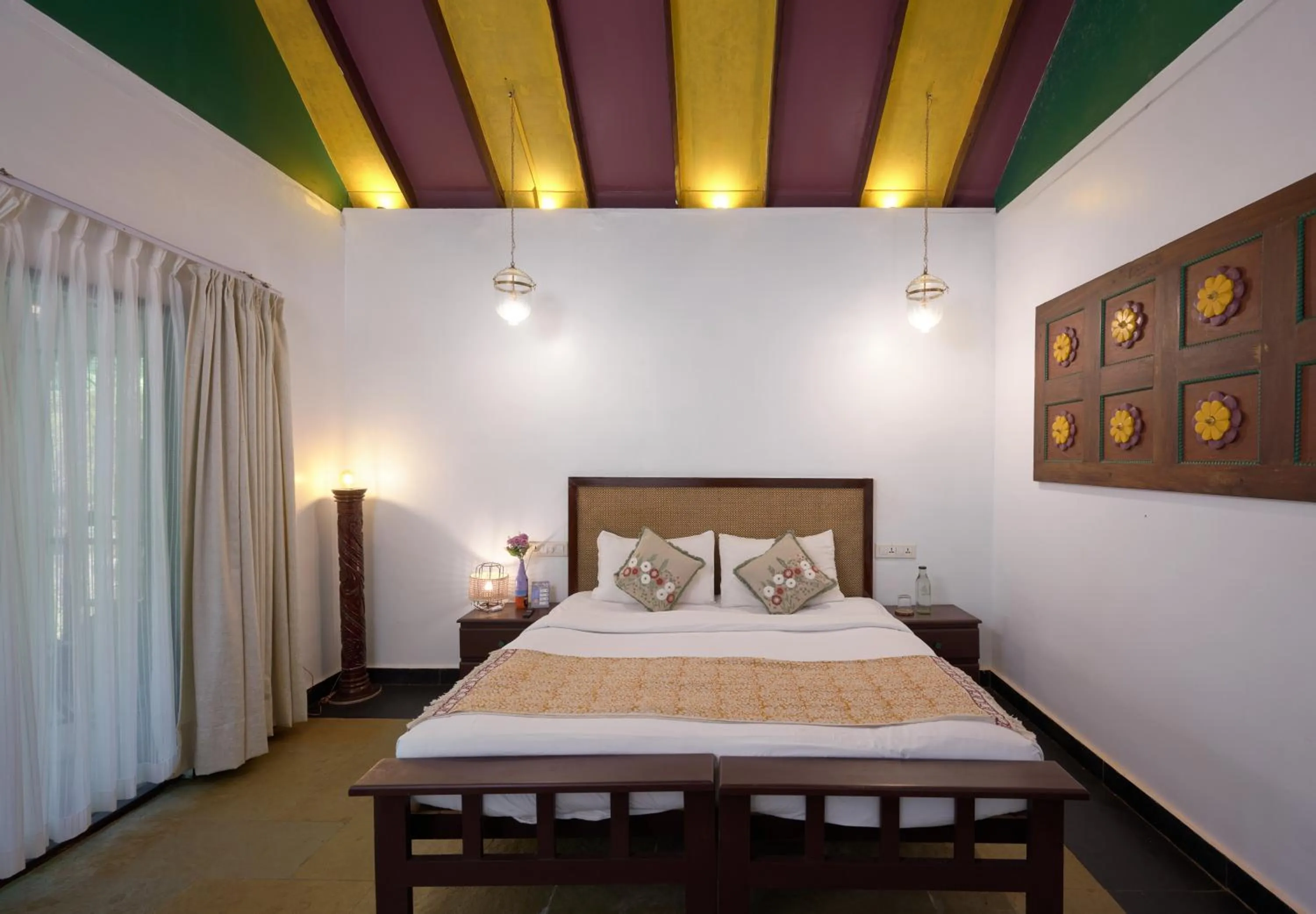 Bedroom, Bed in Seclude Kerala, Marari Sands