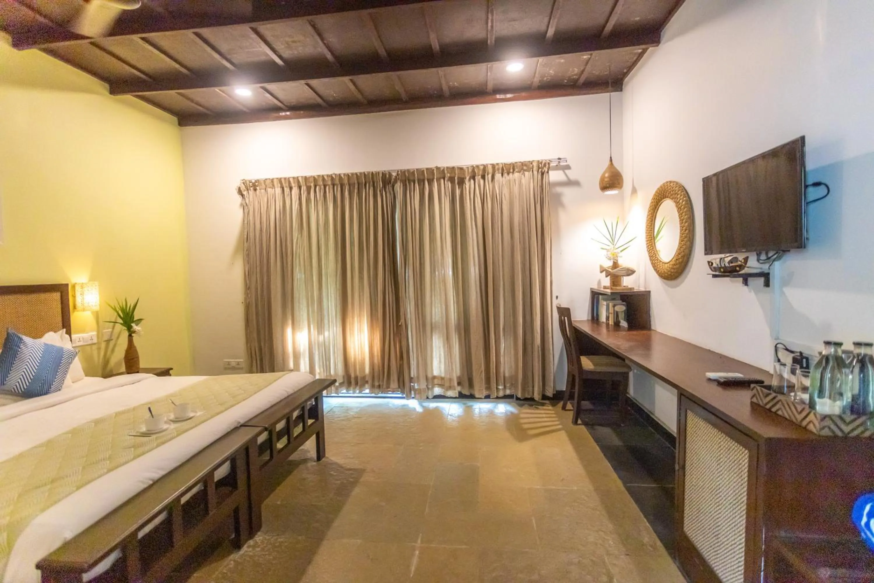 Bed in Seclude Kerala, Marari Sands