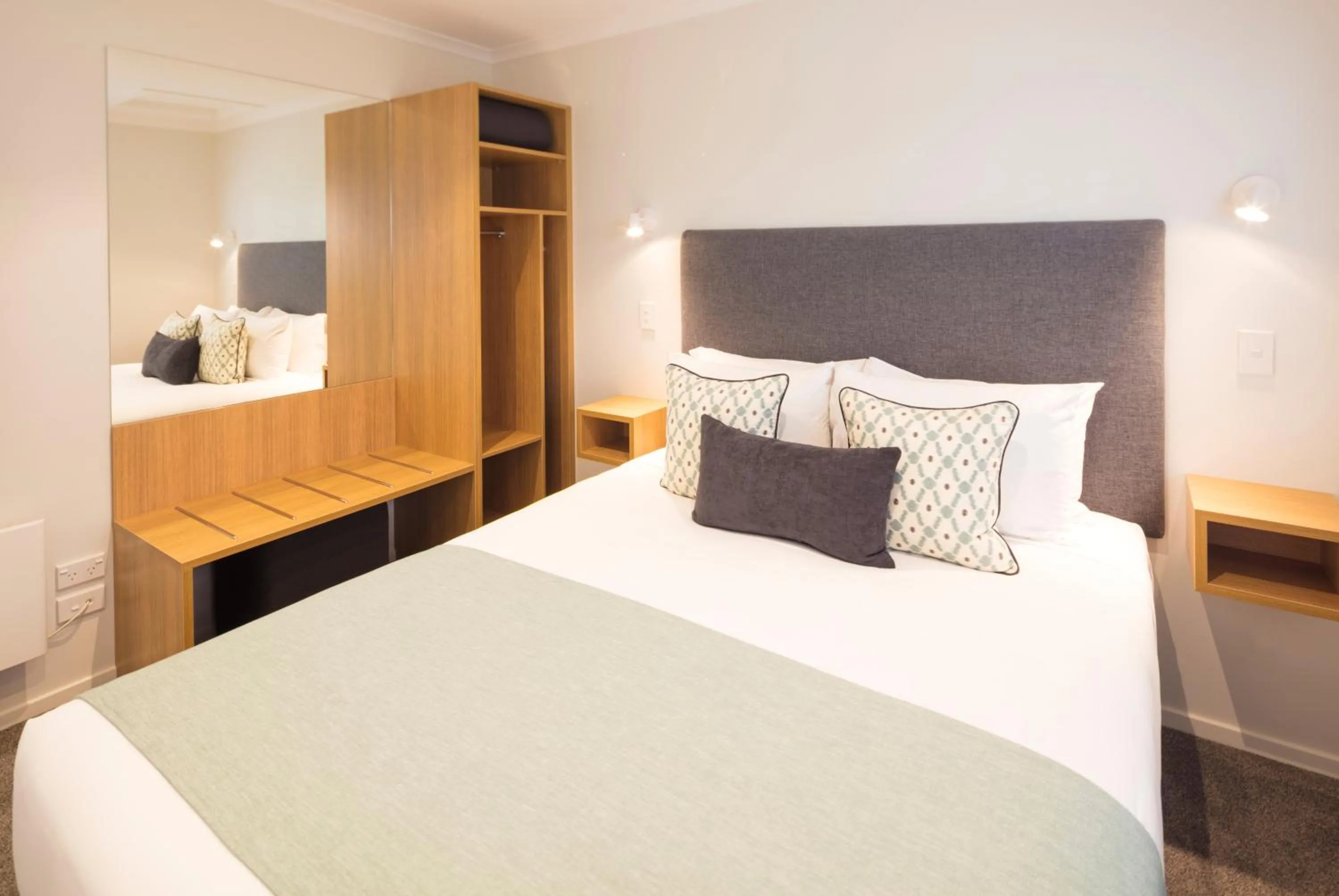 Bed in Beechwood Boutique Accommodation