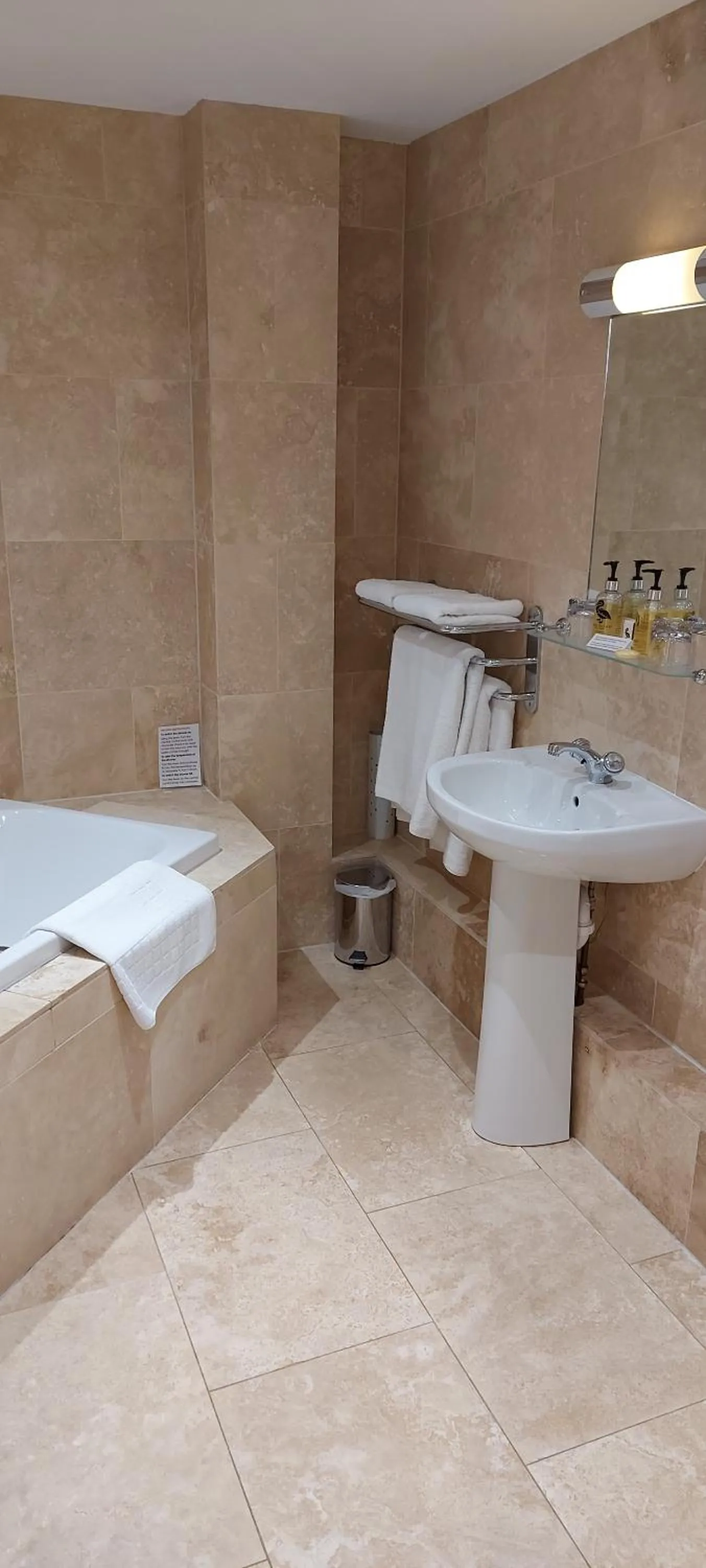 Bathroom in Rose in Vale Country House Hotel