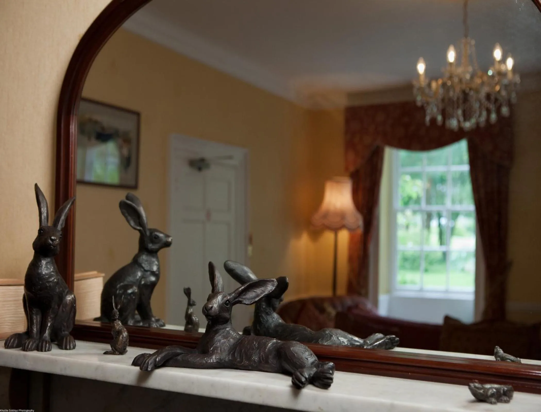 Living room in Rose in Vale Country House Hotel