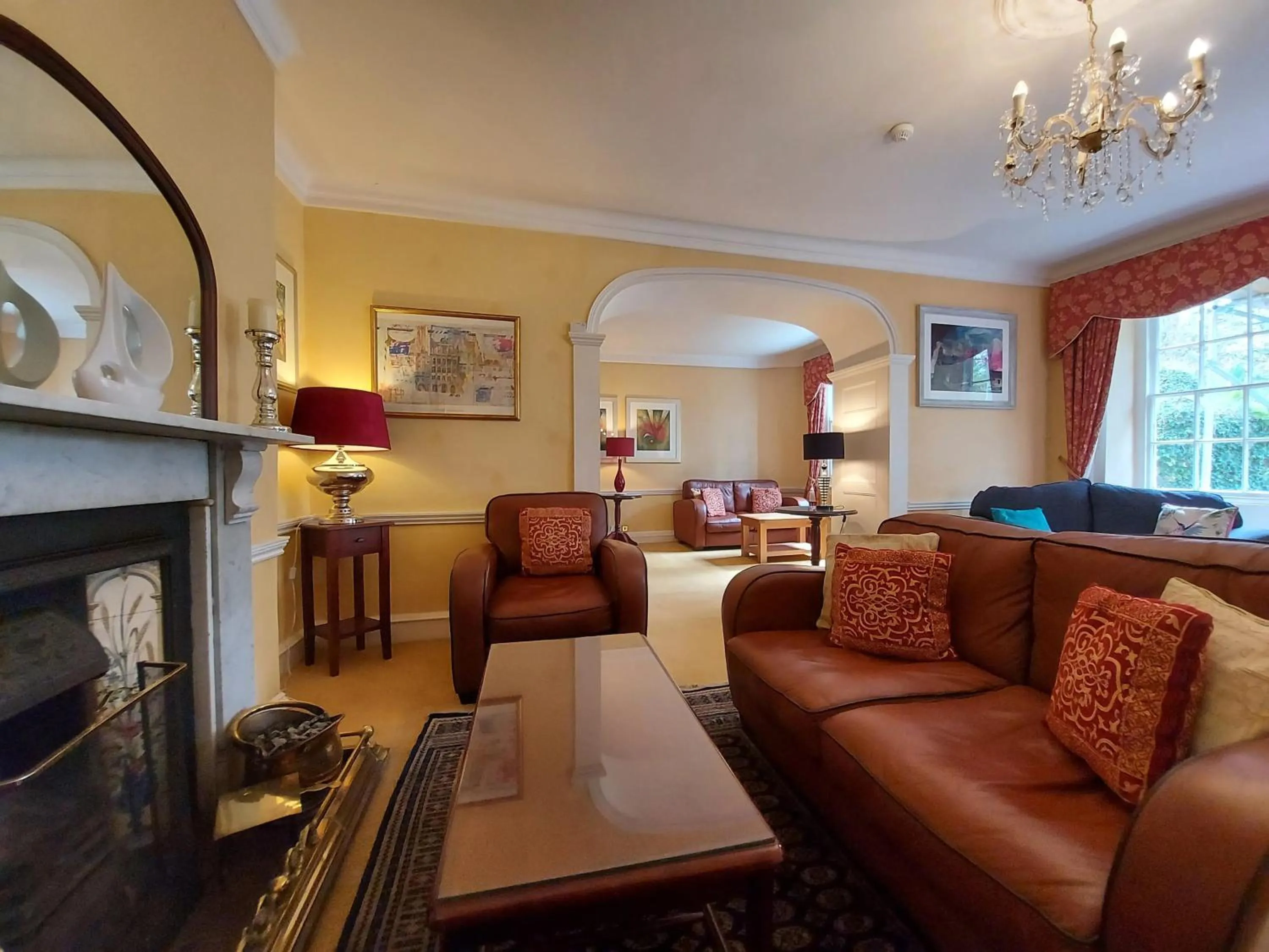 Lounge or bar in Rose in Vale Country House Hotel