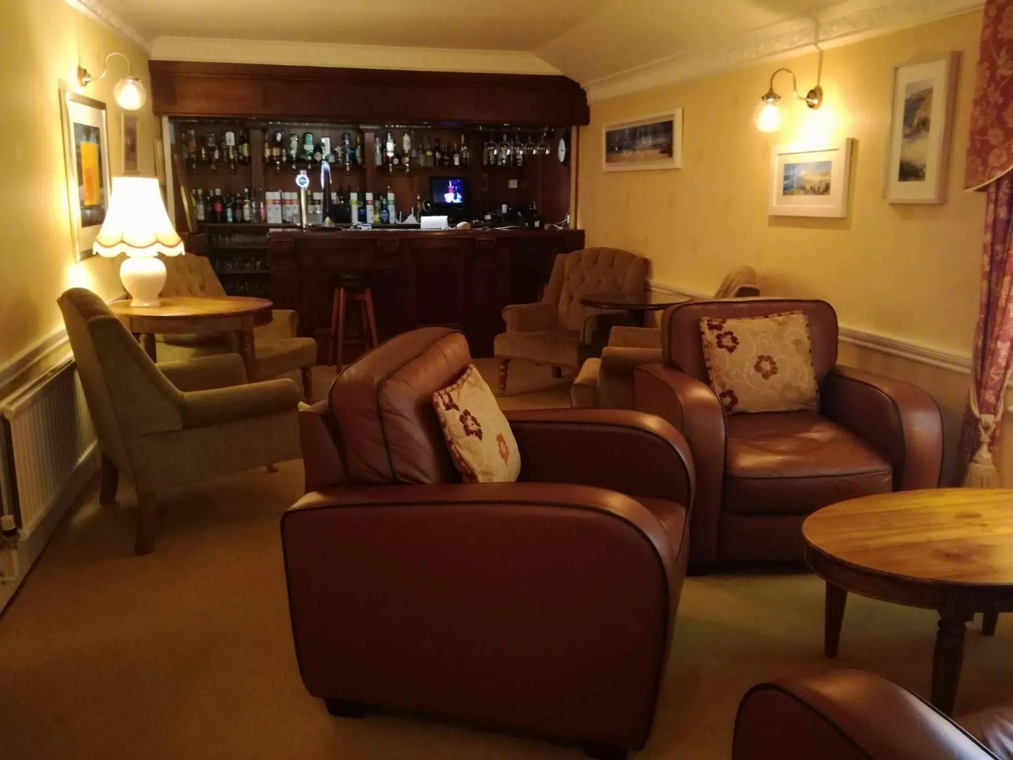 Lounge or bar in Rose in Vale Country House Hotel
