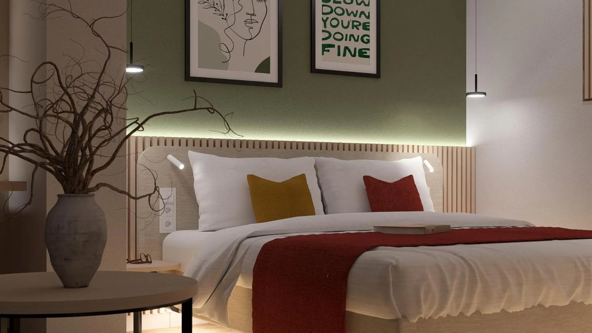 Bed in Impuls Hotel Tirol