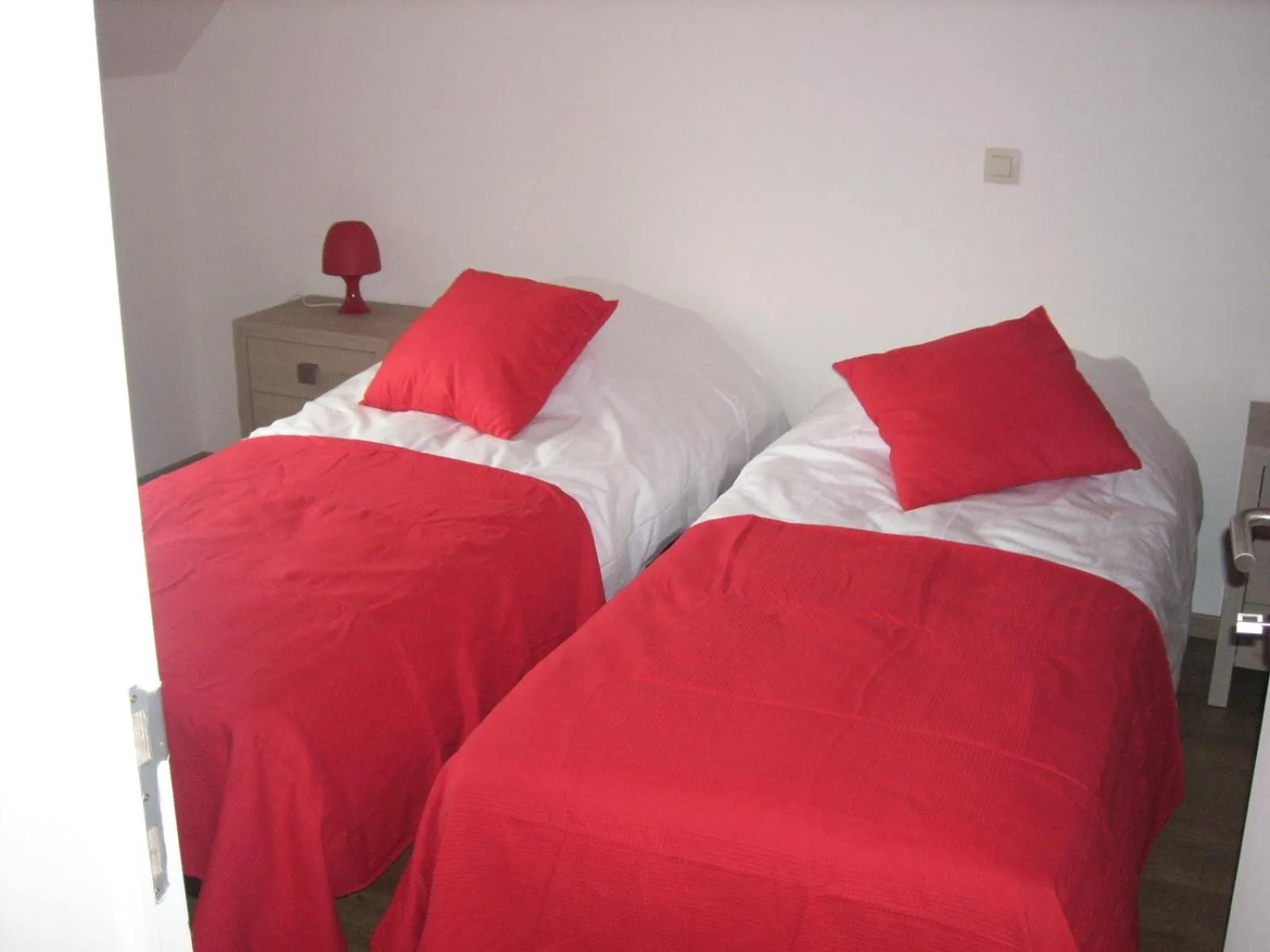 Bed in Auberge Le Temps des Saveurs