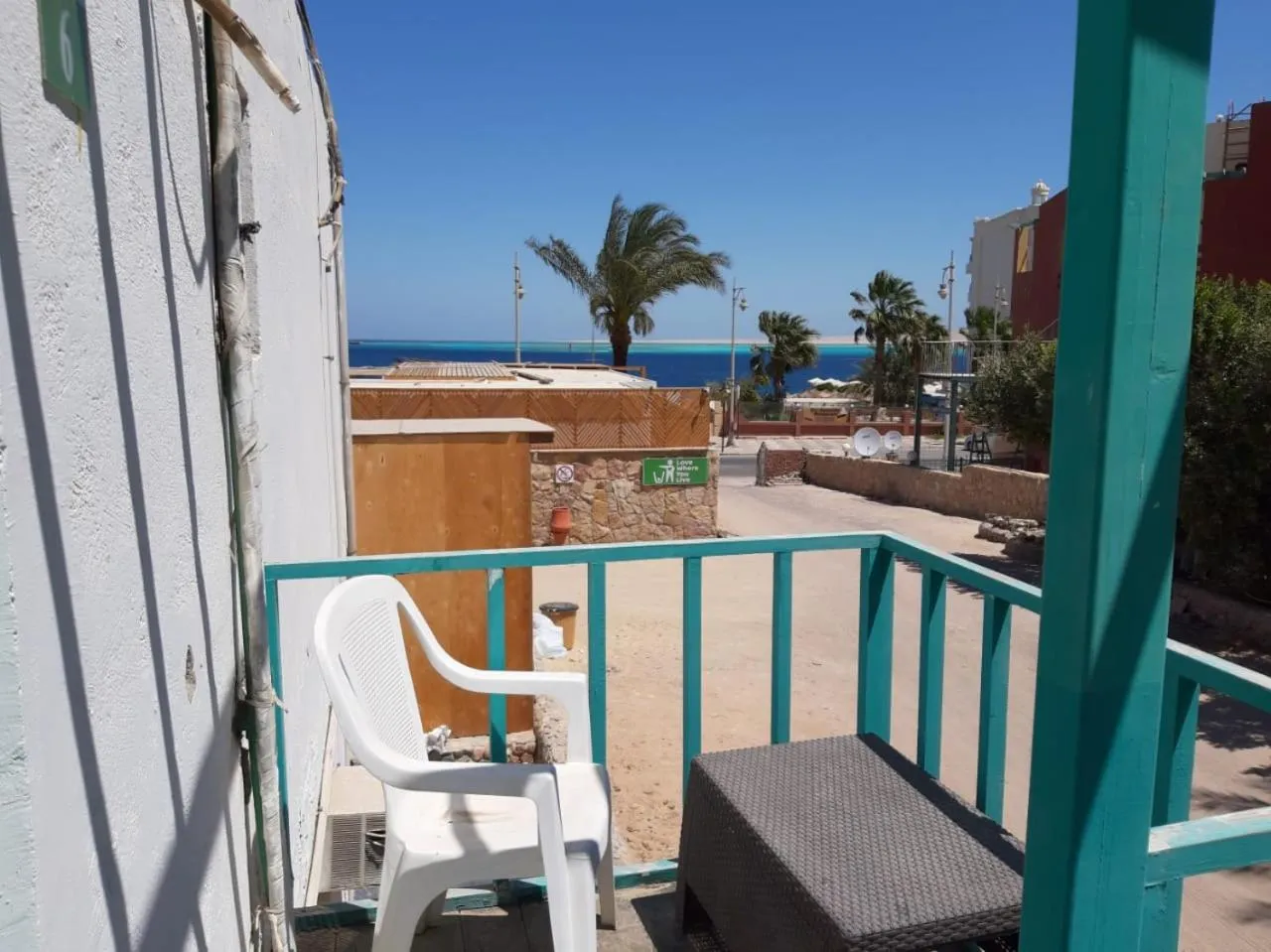 View (from property/room) in Lilly Rooms and Studio