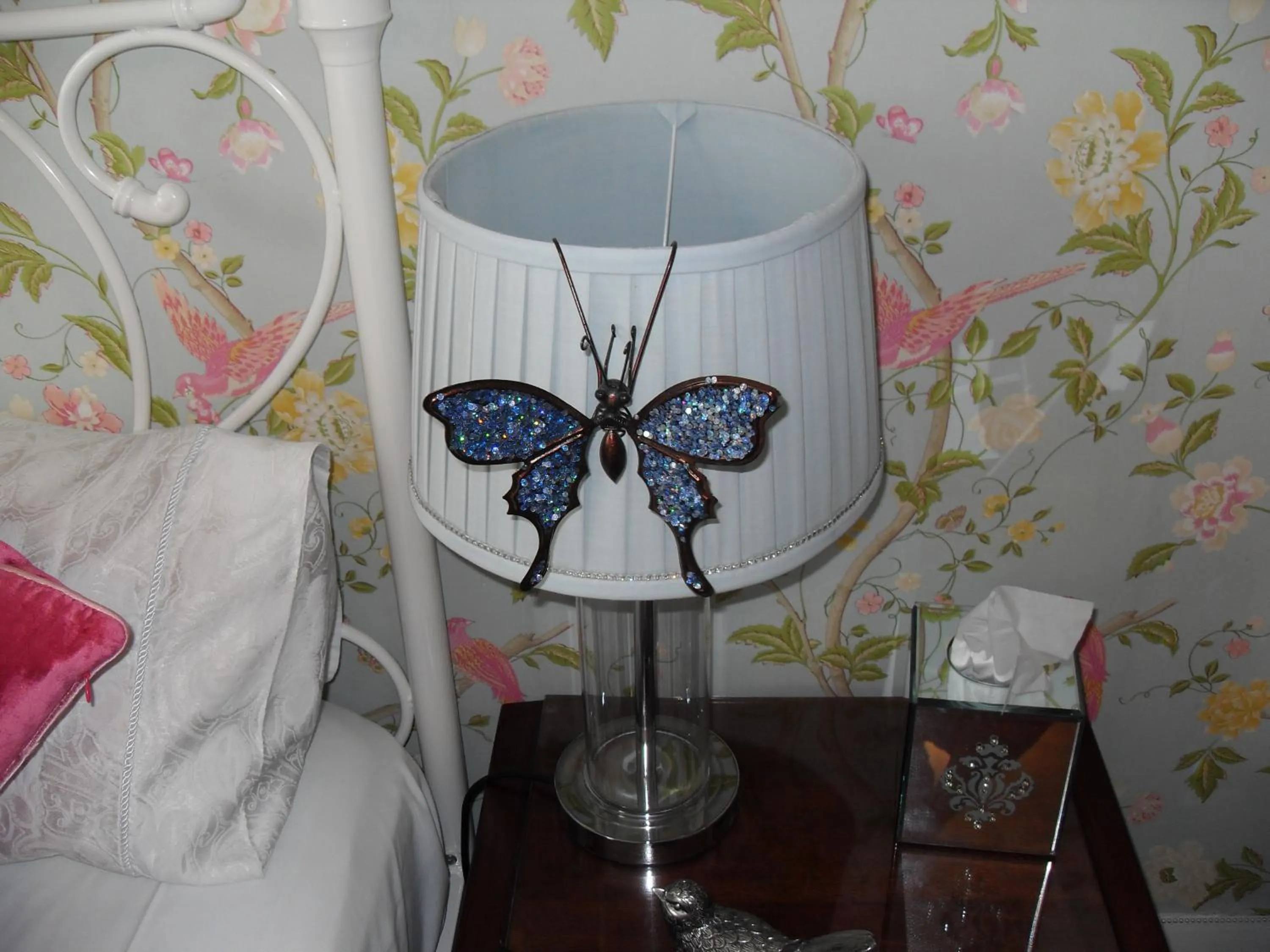 Decorative detail, Bed in Jessop House