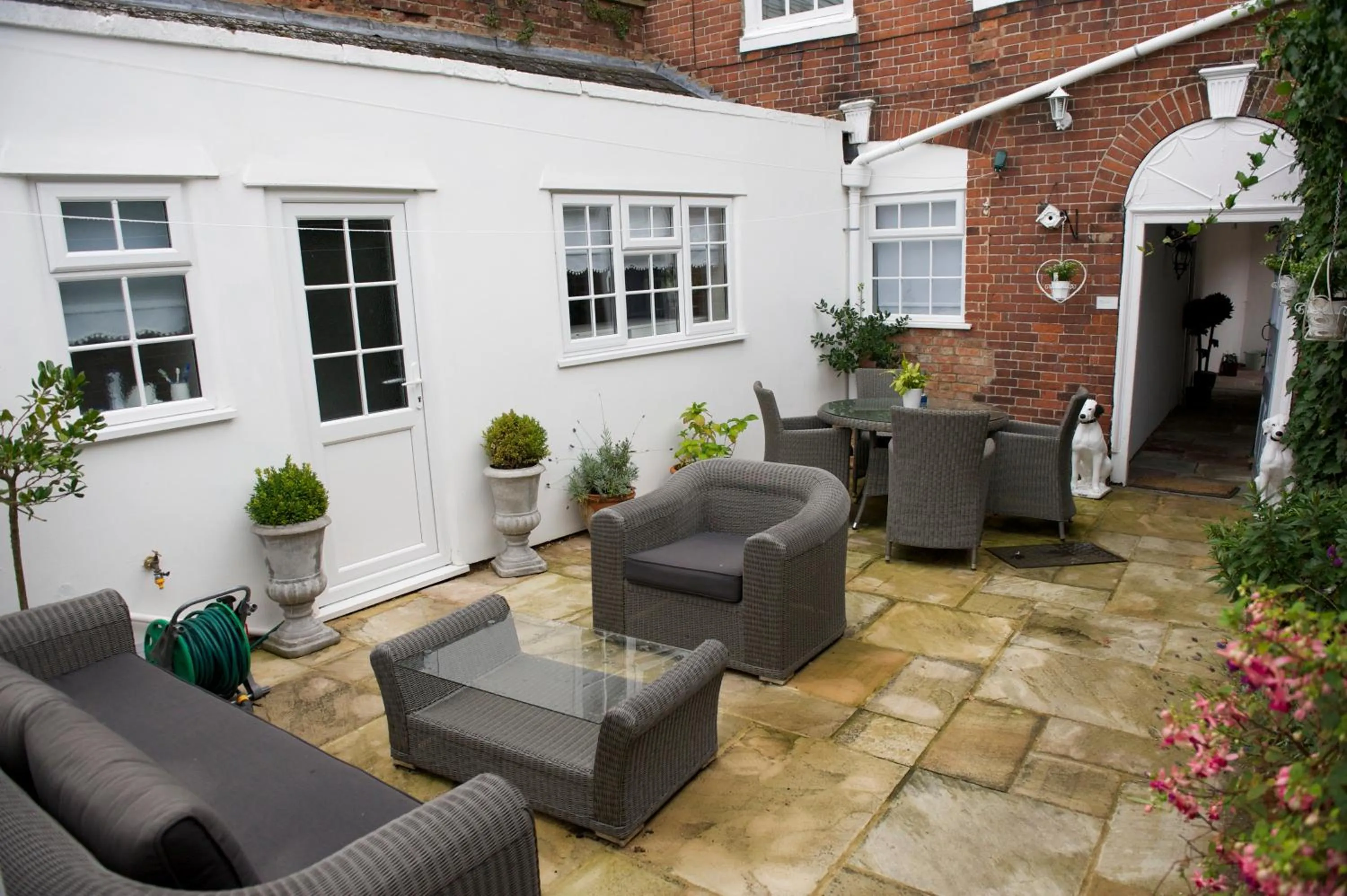 Patio in Jessop House