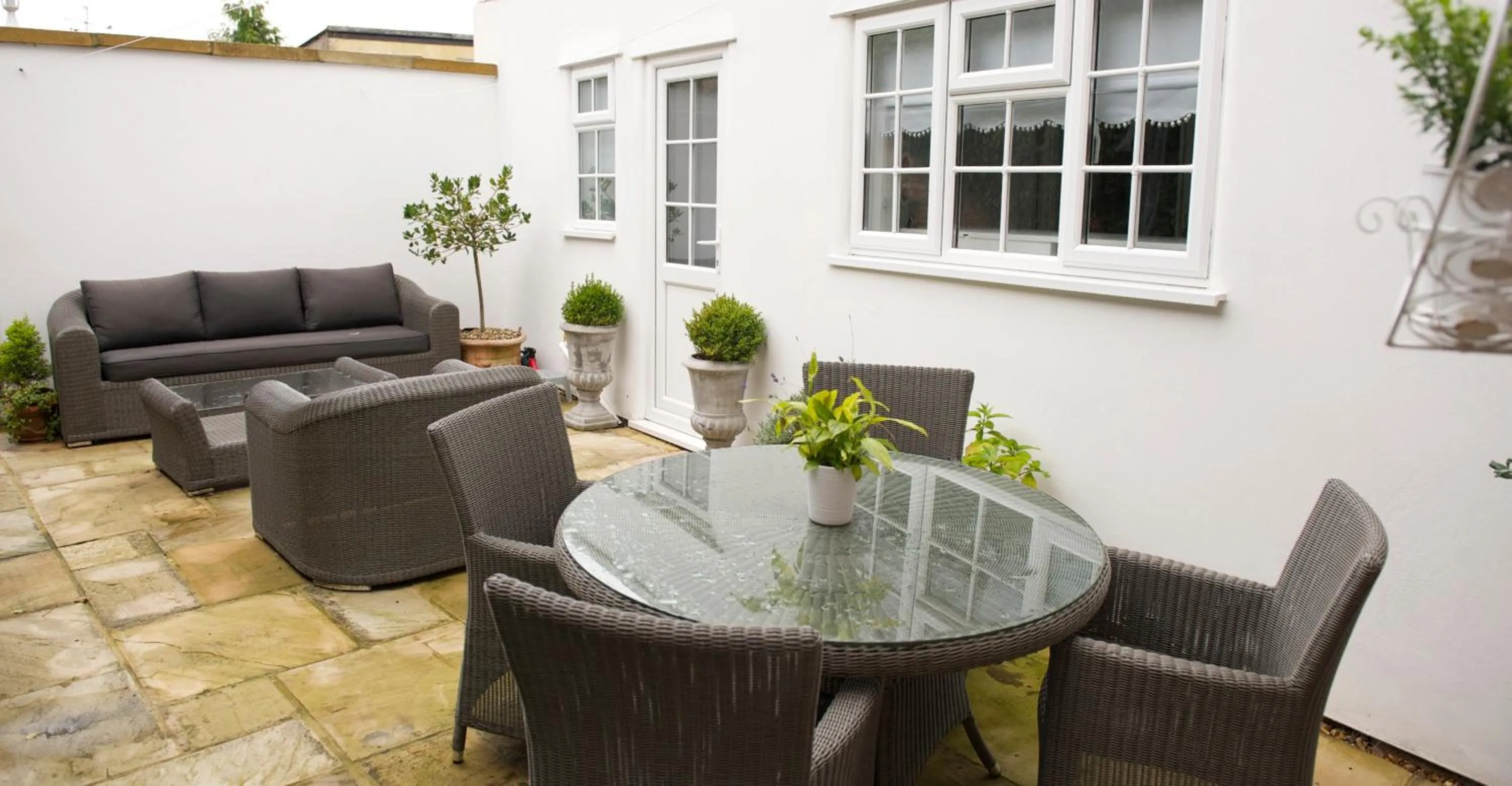 Patio in Jessop House