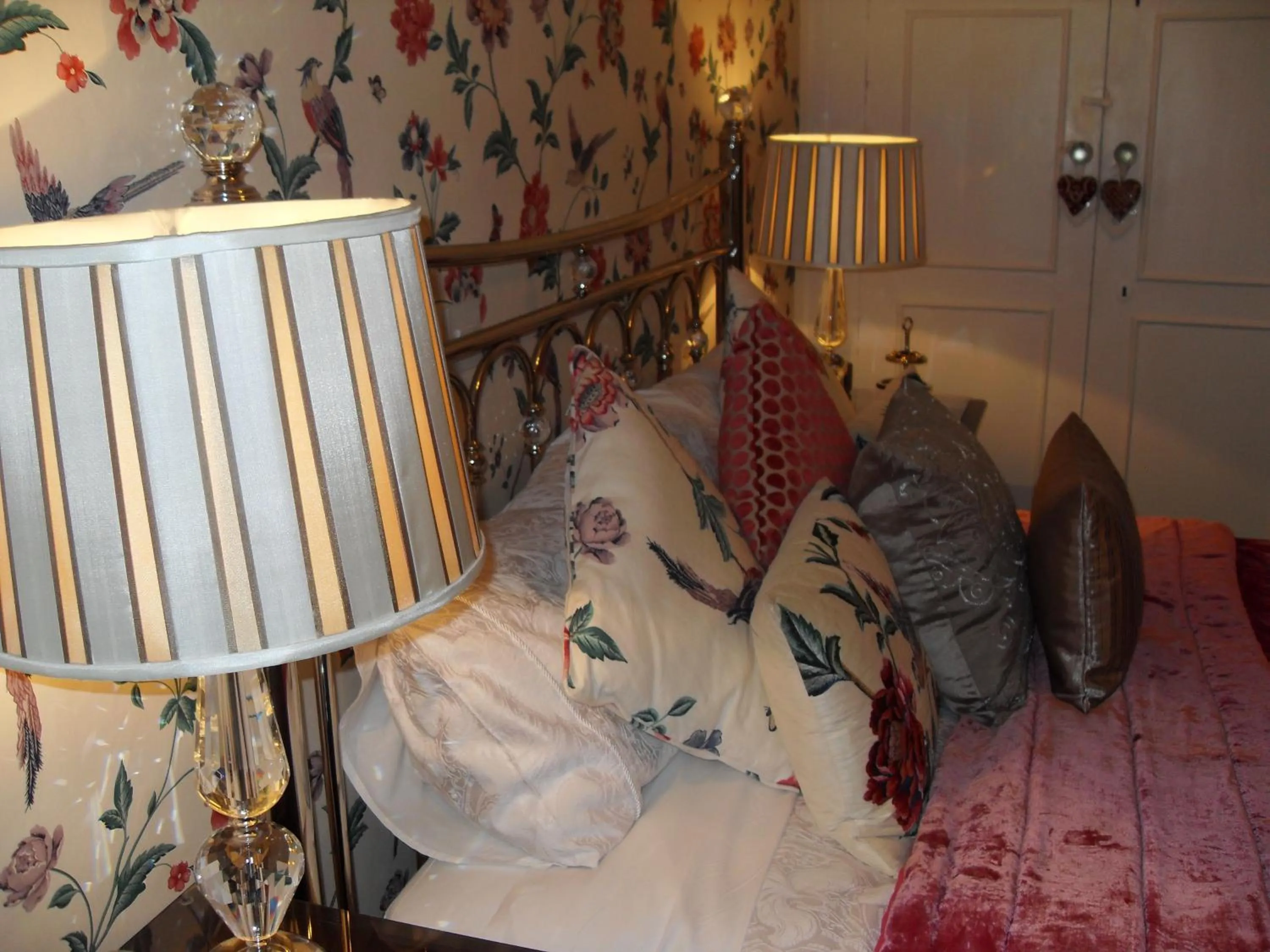 Decorative detail, Bed in Jessop House