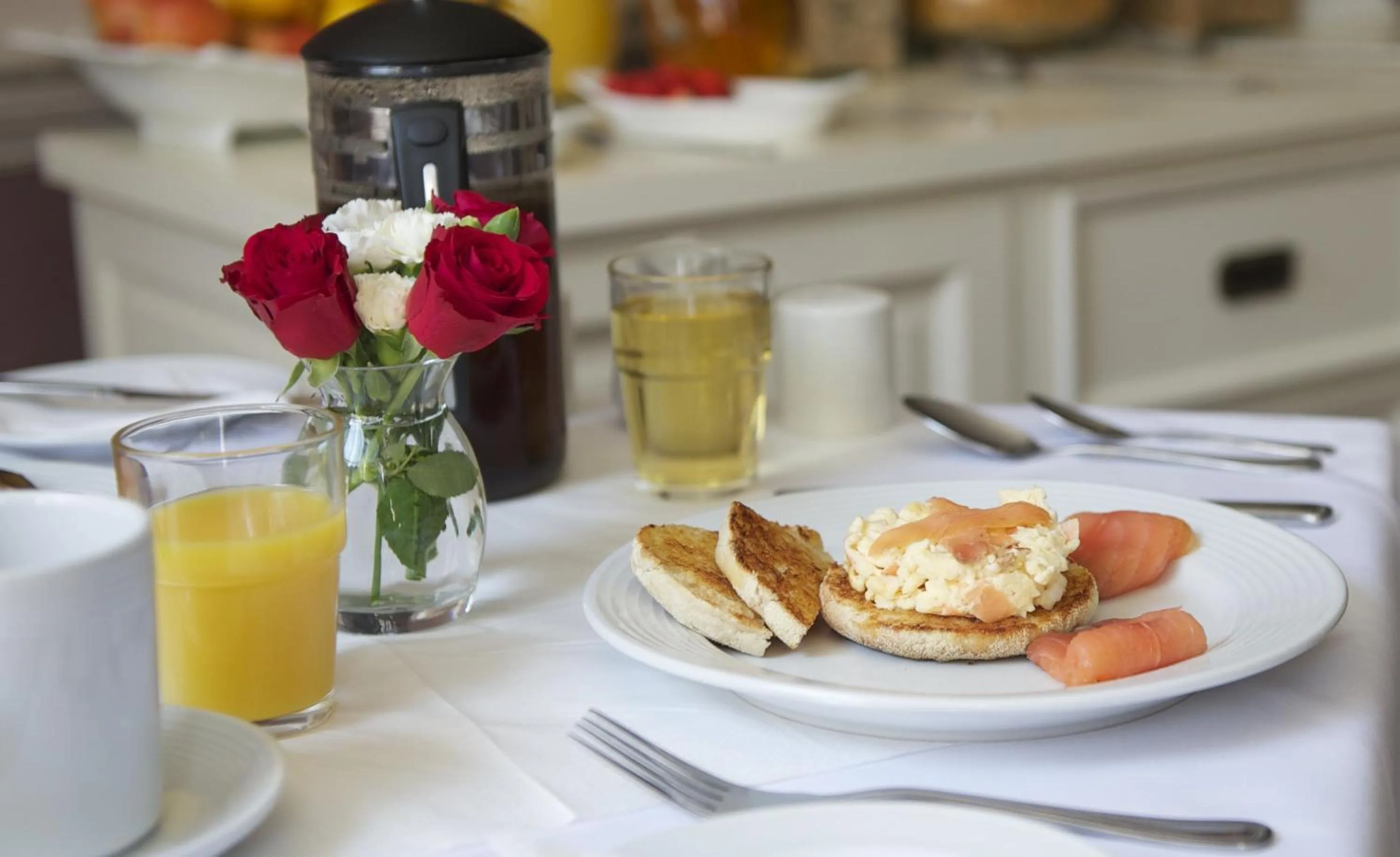 Food close-up in Jessop House