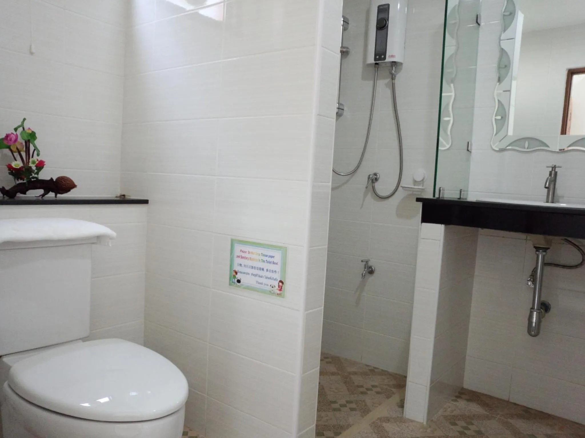 Bathroom in Rena House Chiang Mai