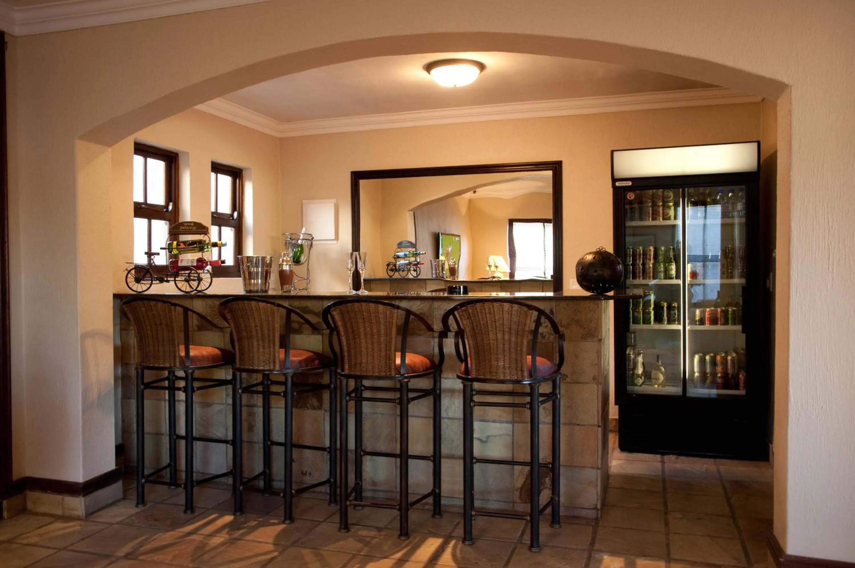 BBQ facilities in Rise and Shine Lodge