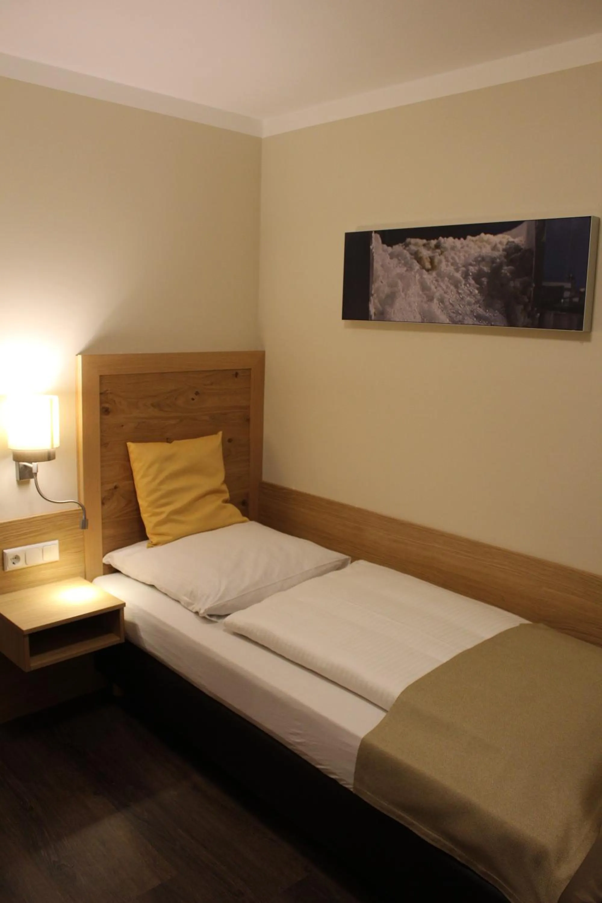 Bed in Hotel Brauereigasthof Amberger