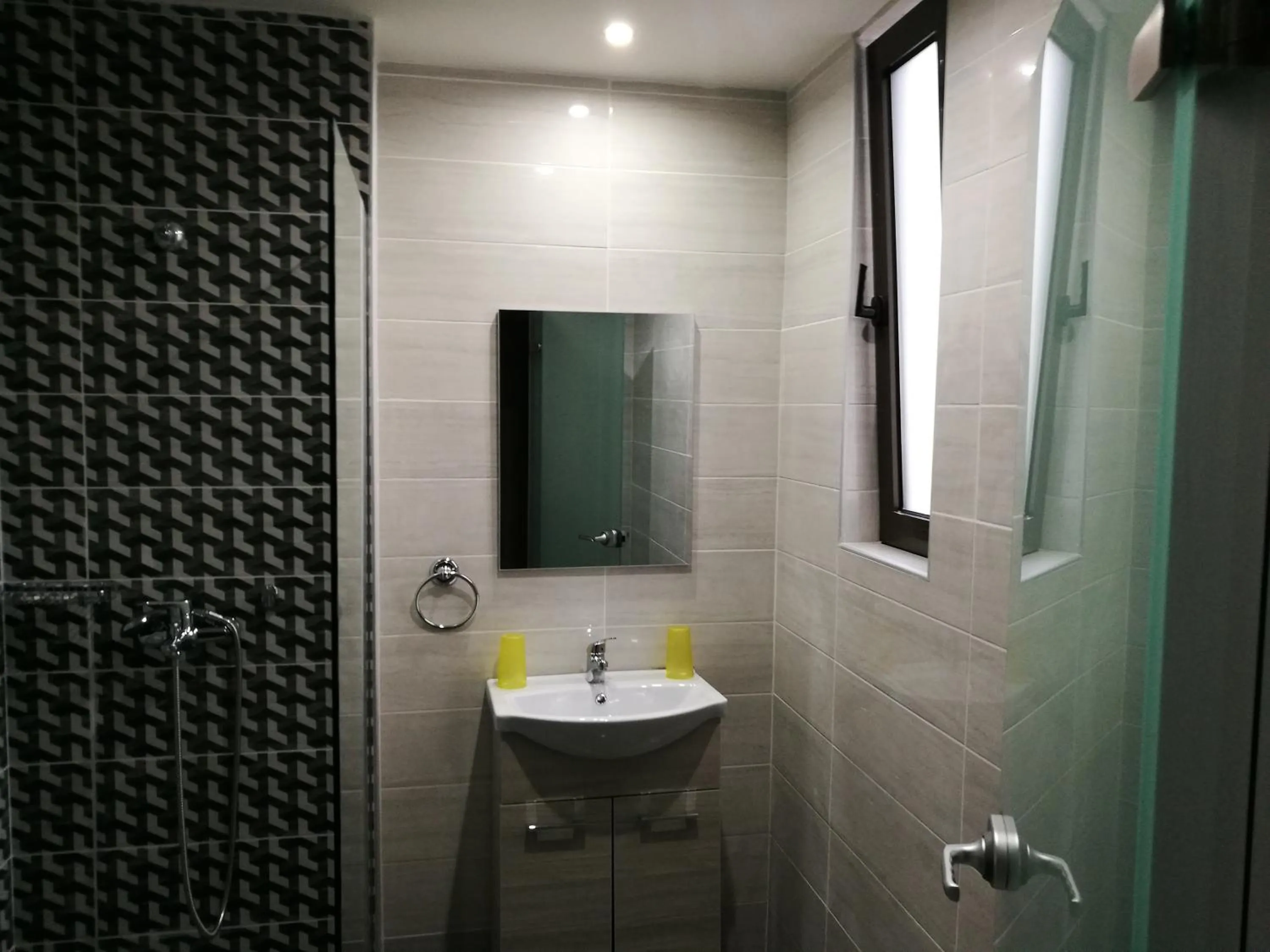 Shower in Golden days