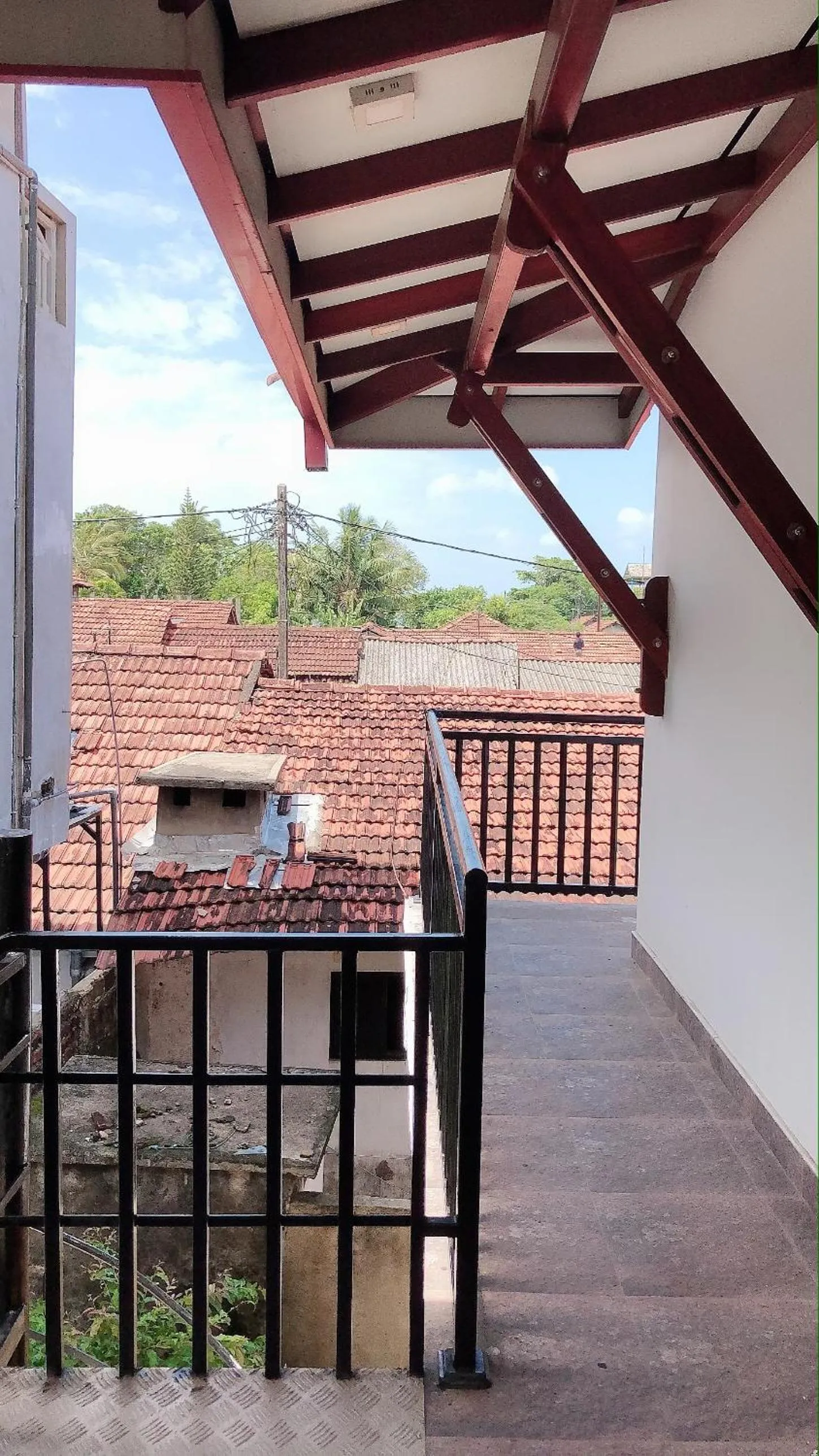 View (from property/room) in Padmi Villa