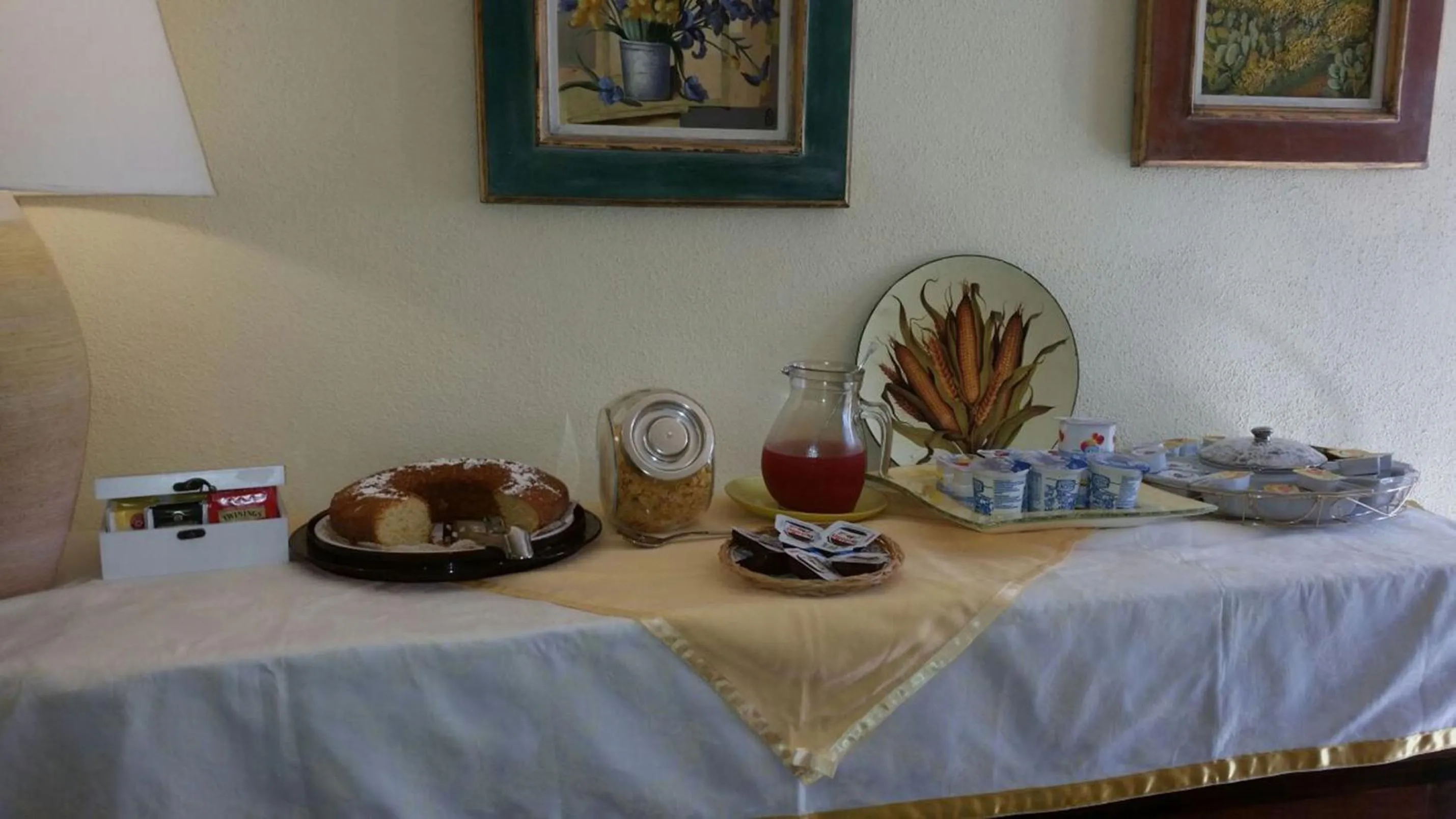 Food and drinks in La Casa Di Babbai