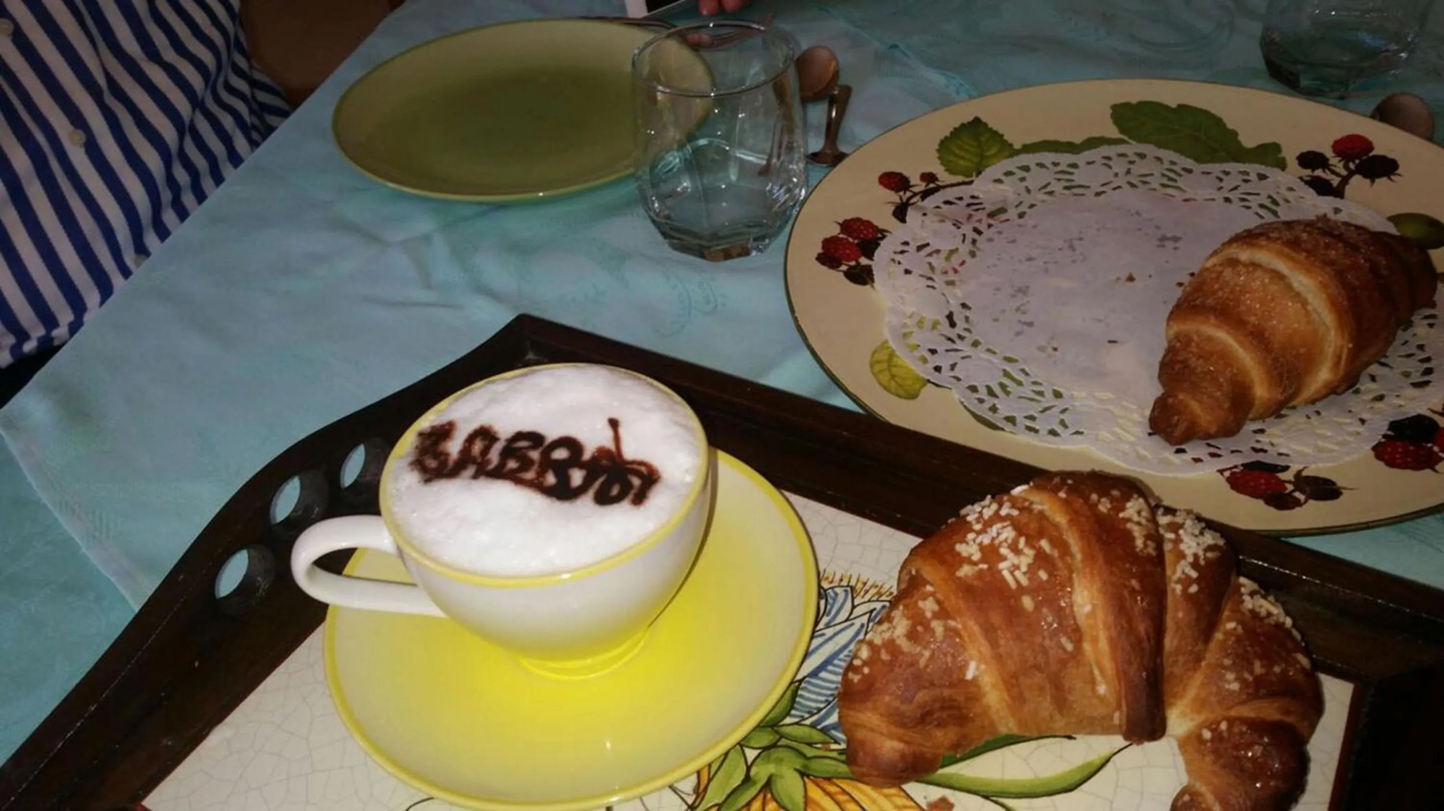 Food and drinks in La Casa Di Babbai