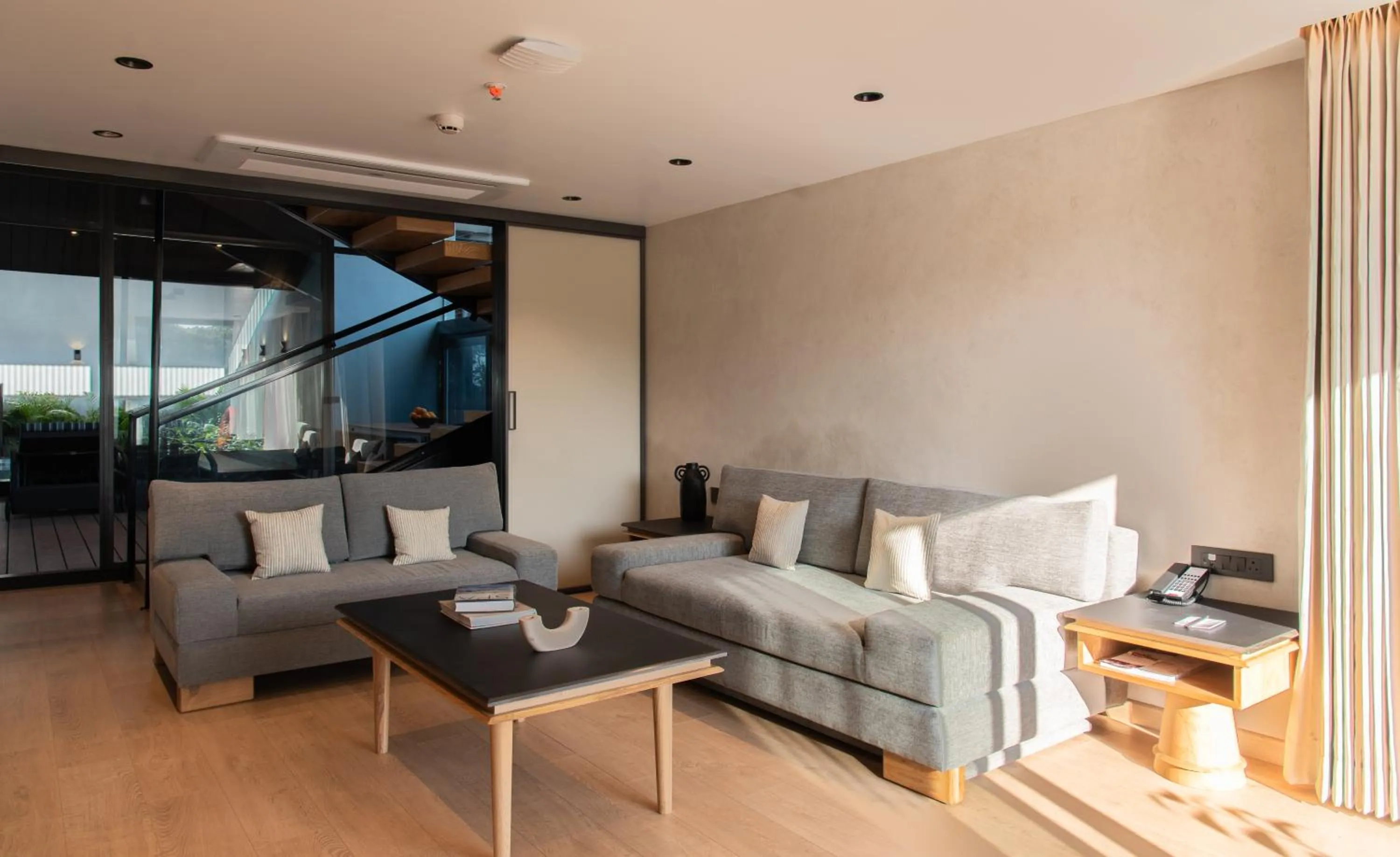 Living room in Brightland Resort & Spa