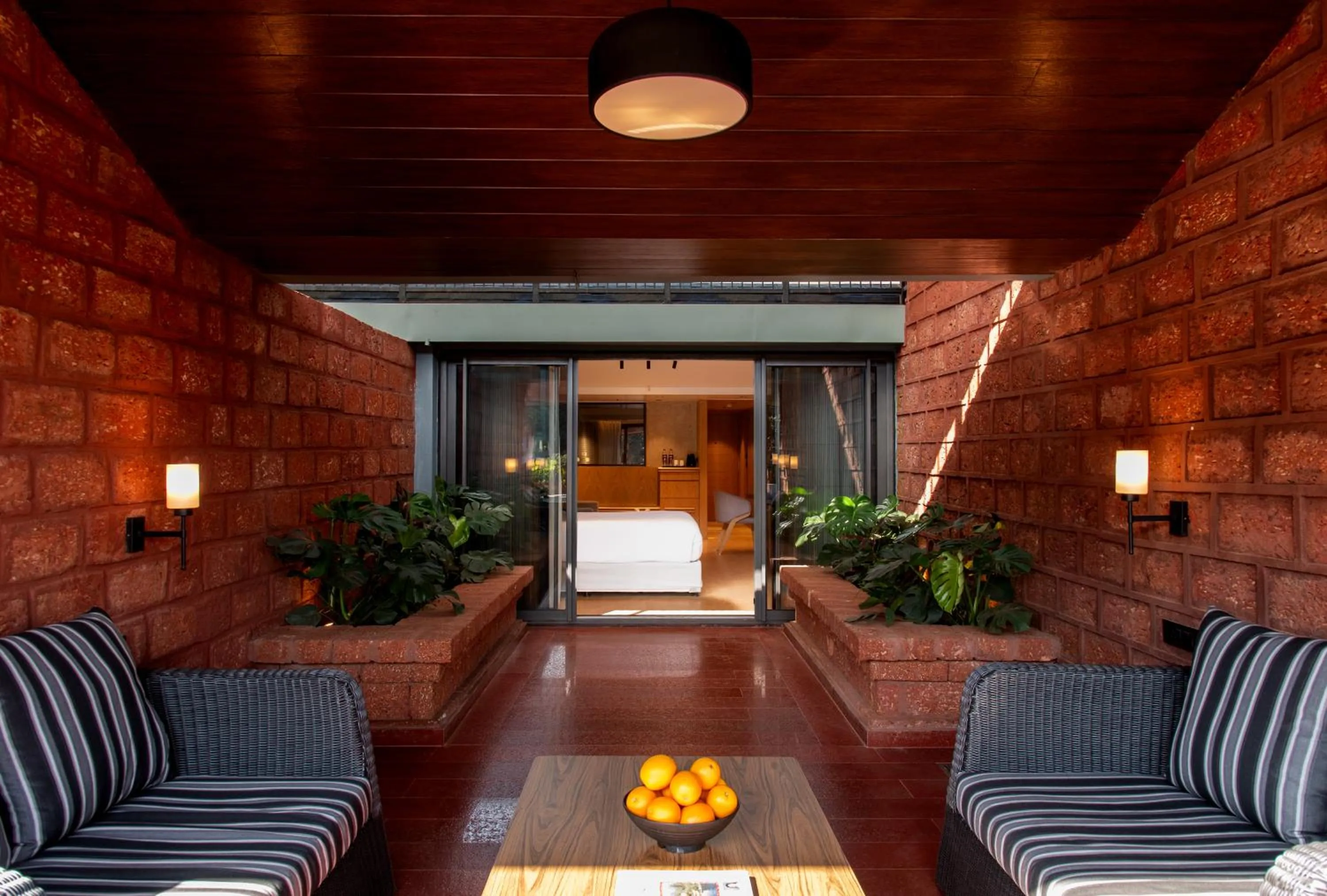 Living room in Brightland Resort & Spa