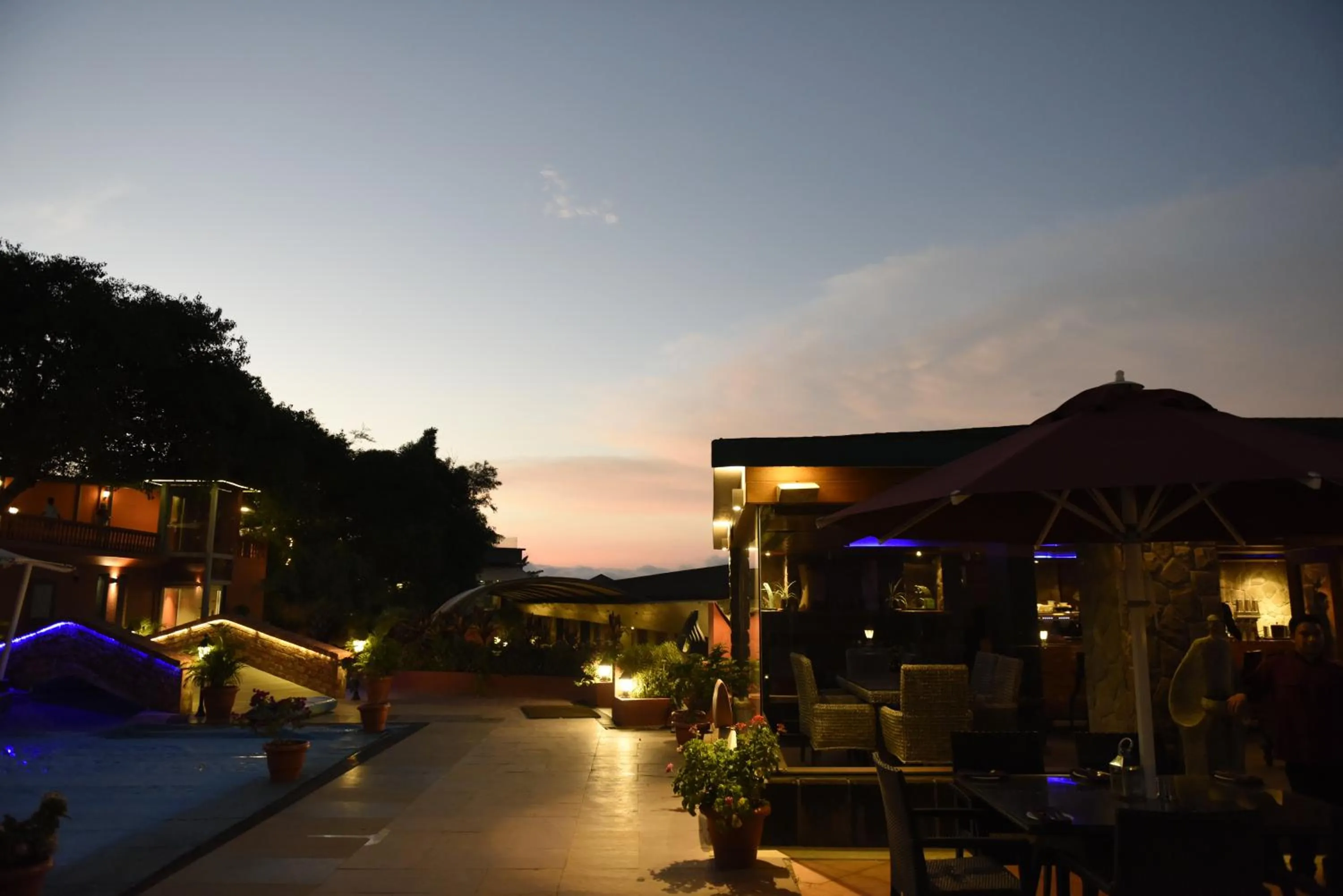 Sunset in Brightland Resort & Spa