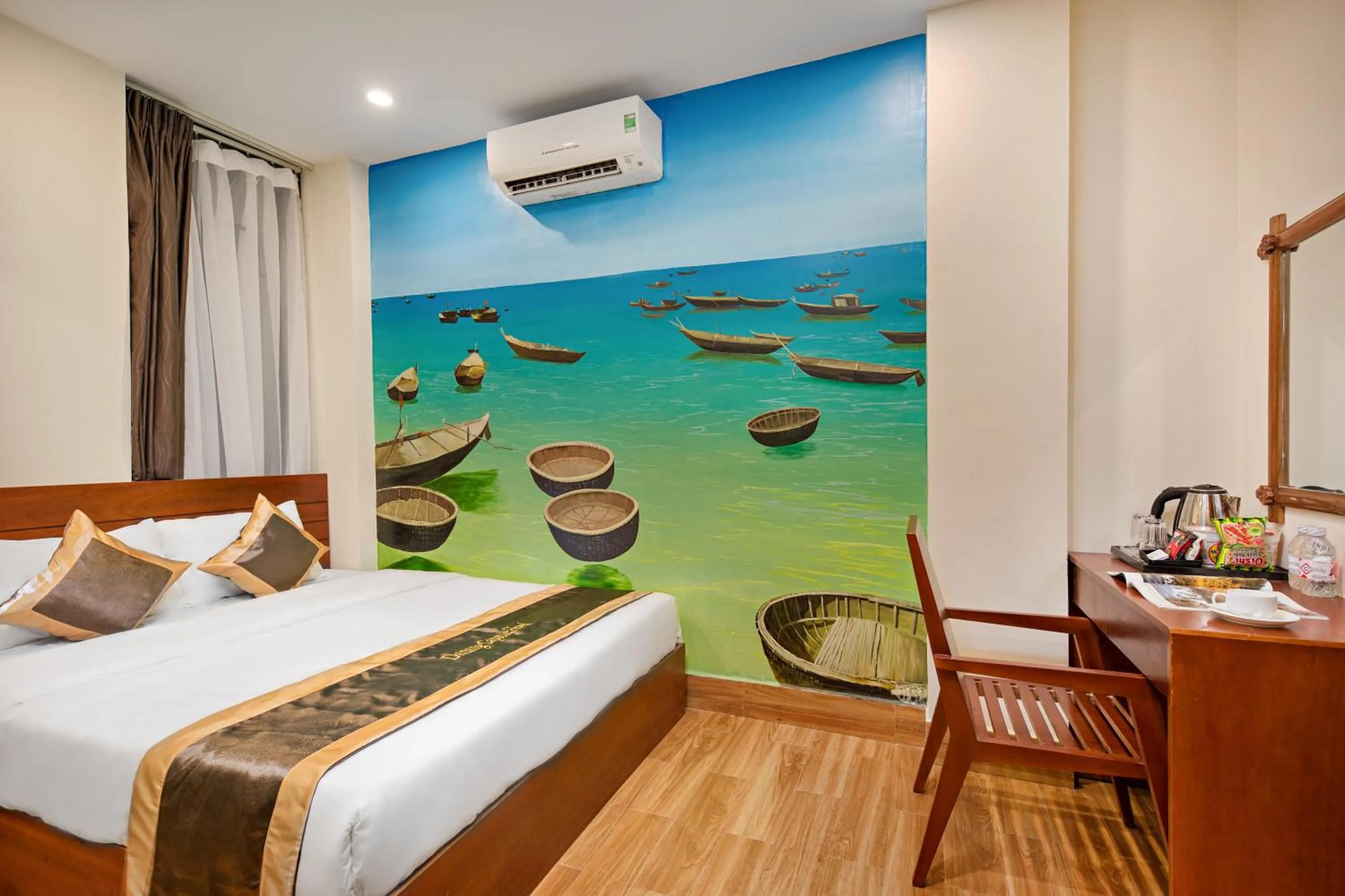 Bedroom, Bed in Danang Capsule Hotel & Rooftop Bar